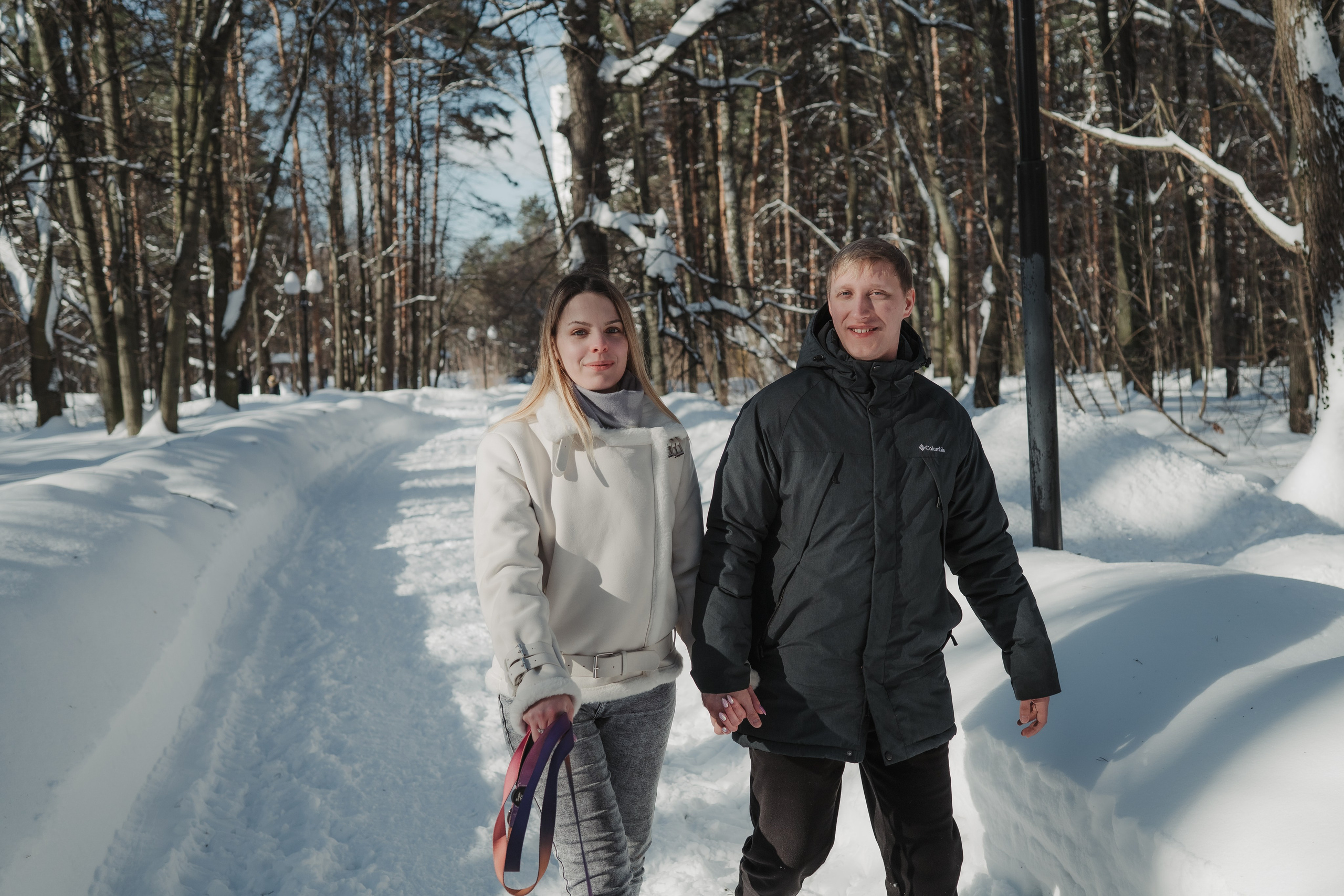 Зимняя LOVE STORY Вики, Артёма и Булочки. Семейный Фотограф в Москве Ирина Хохлова