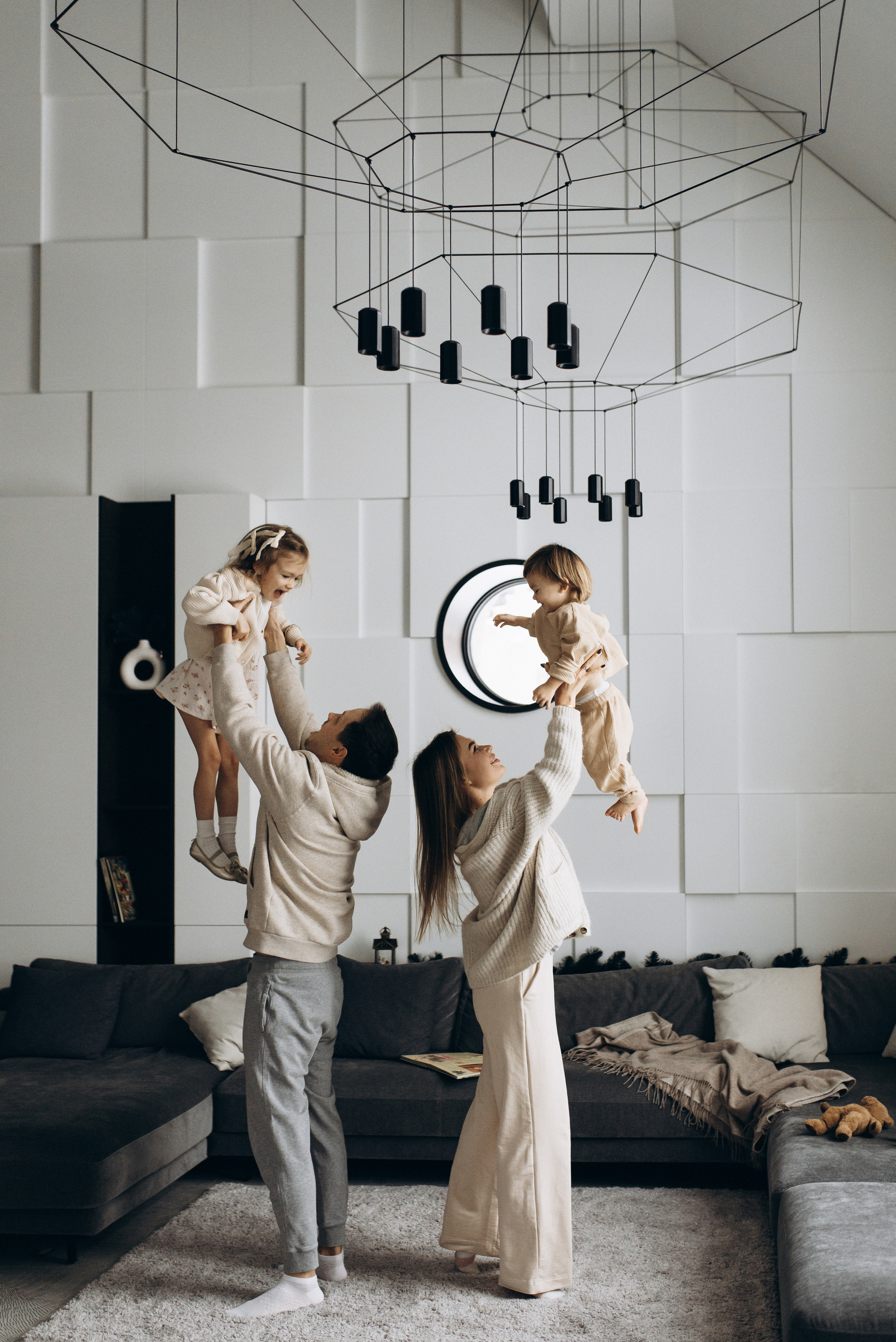 Оля | Женя | Кристиан и Ева. Семейный фотограф в Москве Алина Сергеева