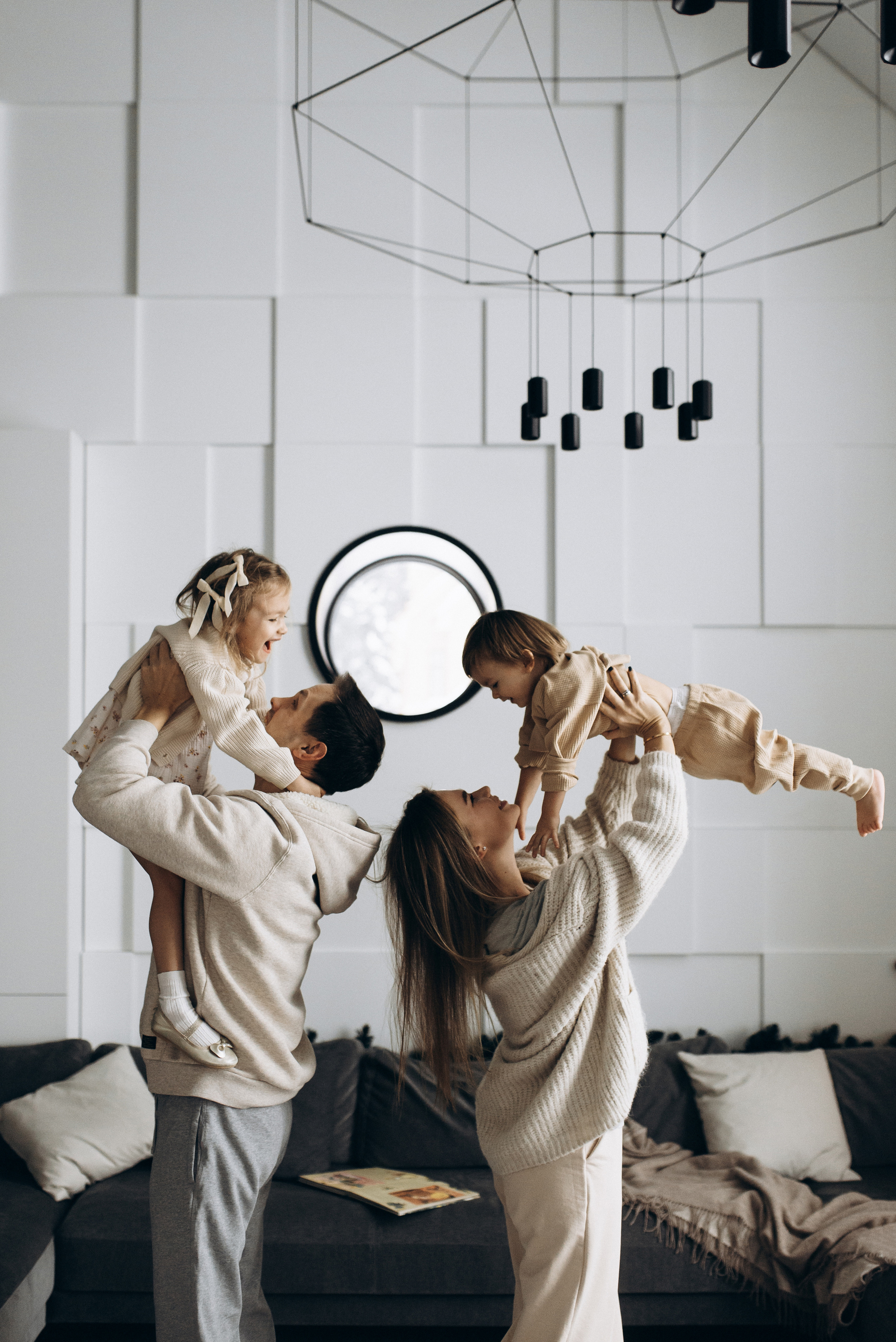 Оля | Женя | Кристиан и Ева. Семейный фотограф в Москве Алина Сергеева