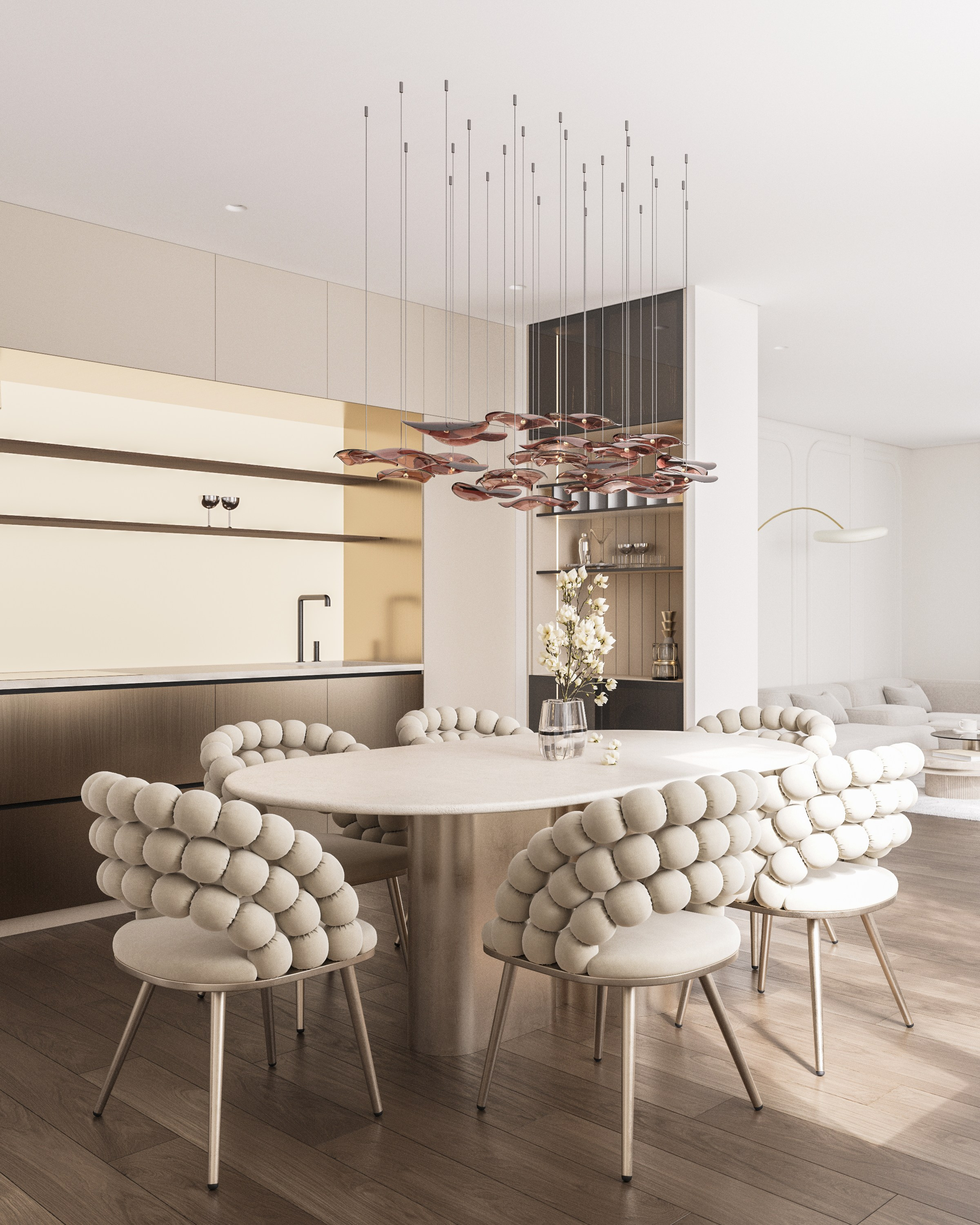 Country house | Kitchen. 3D визуализация интерьеров — Ирина