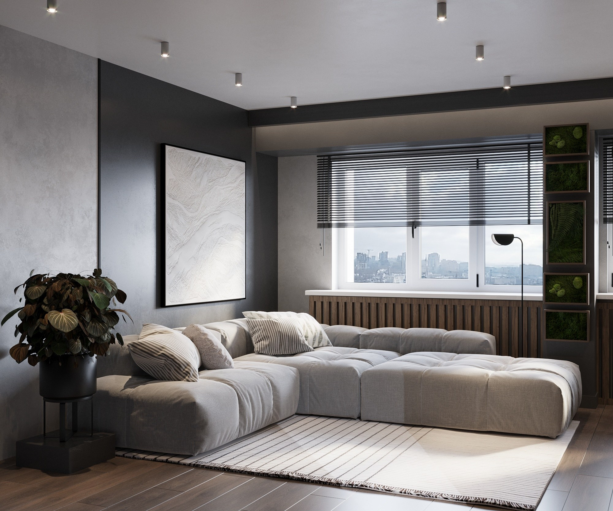 Москва квартира 70кв. Kich.design