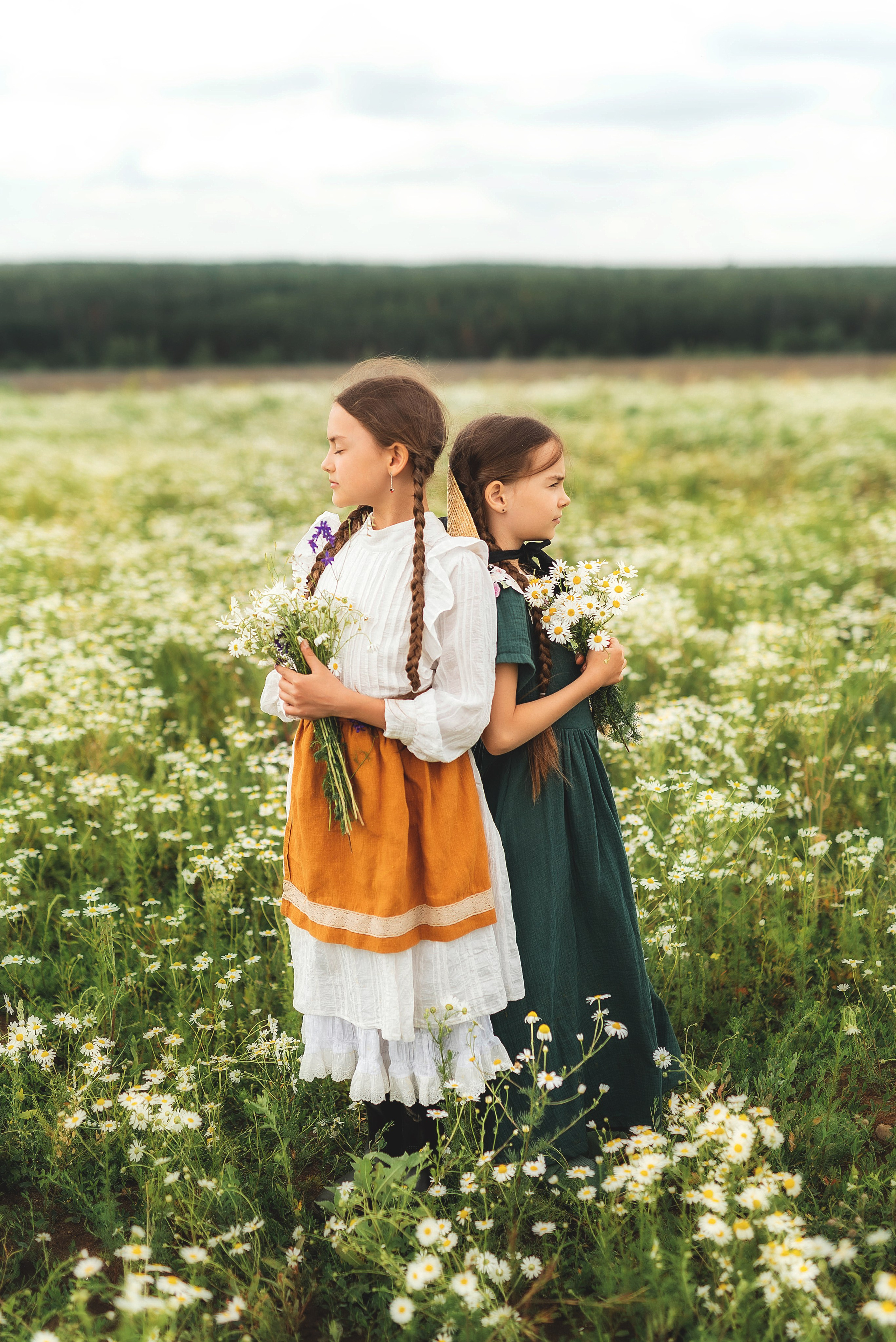 Фотосессия в ромашках. Семейный, детский фотограф в Воронеже Анна Никитина