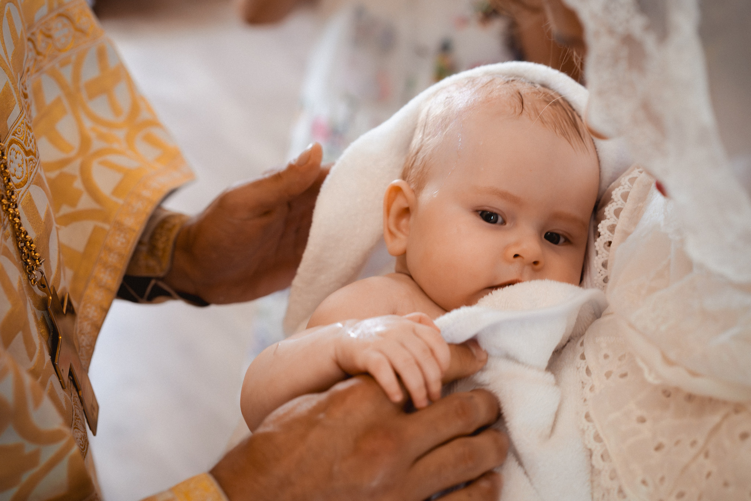 Съемки крещения. Иван Волохов