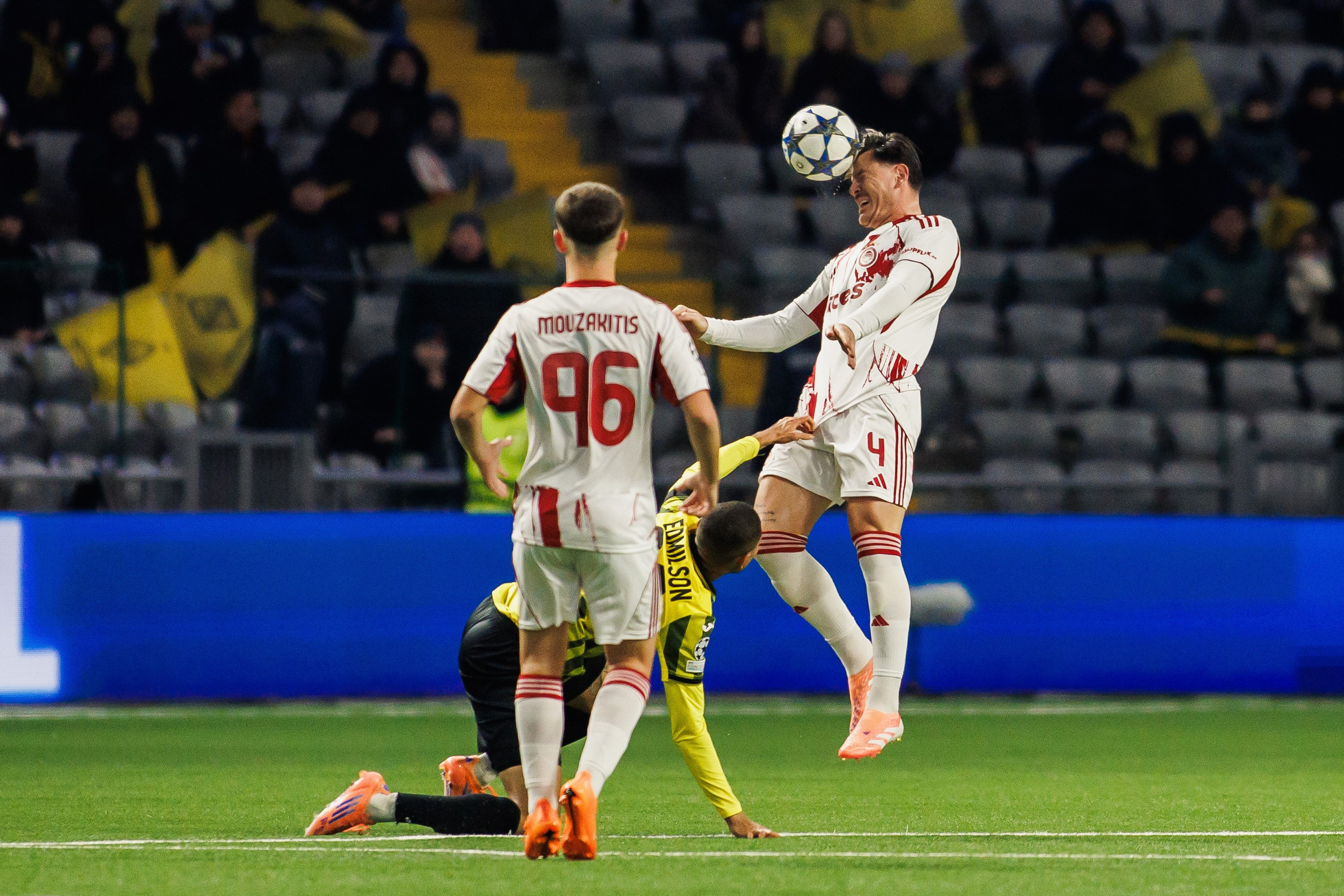 UEFA Champions League 25/26 Kairat — Olympiacos. Photographer Danil Aykin