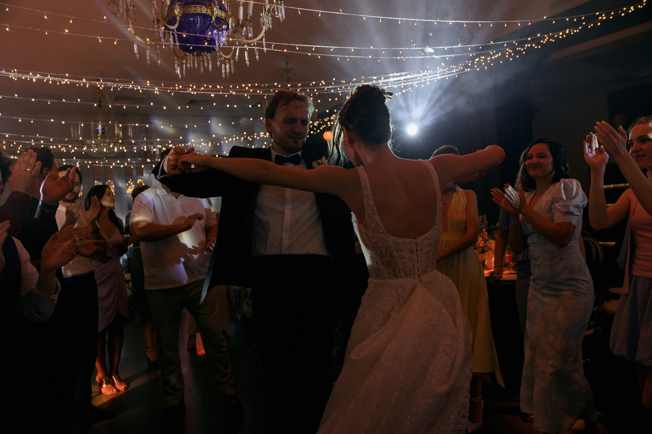 Свадебный ужин в ресторане АРХИТЕКТОР. Свадебный фотограф Москва