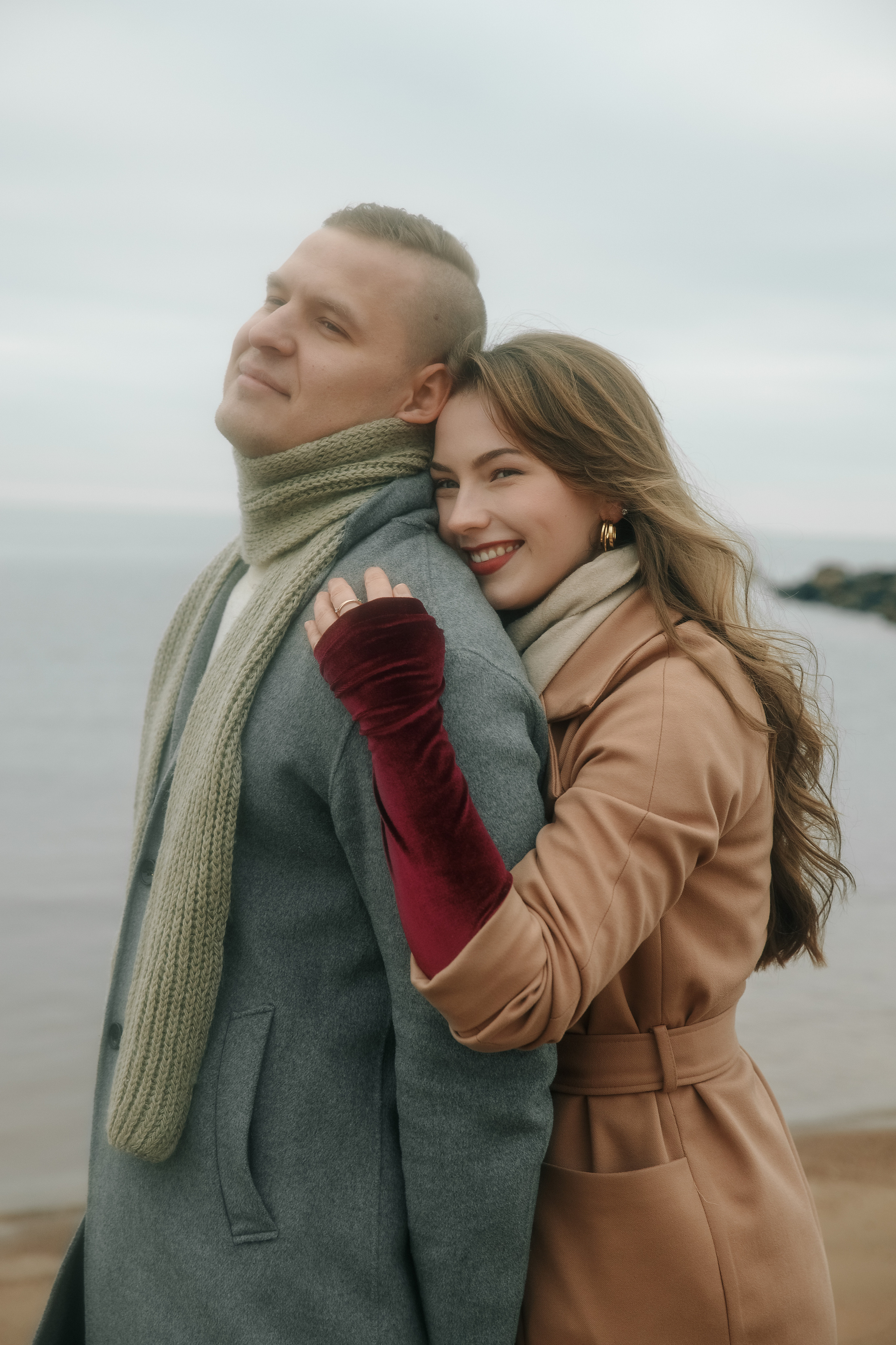 Юля и Денис — лав стори на Финском заливе. Свадебный и портретный фотограф в Санкт-Петербурге Анна Демьянова