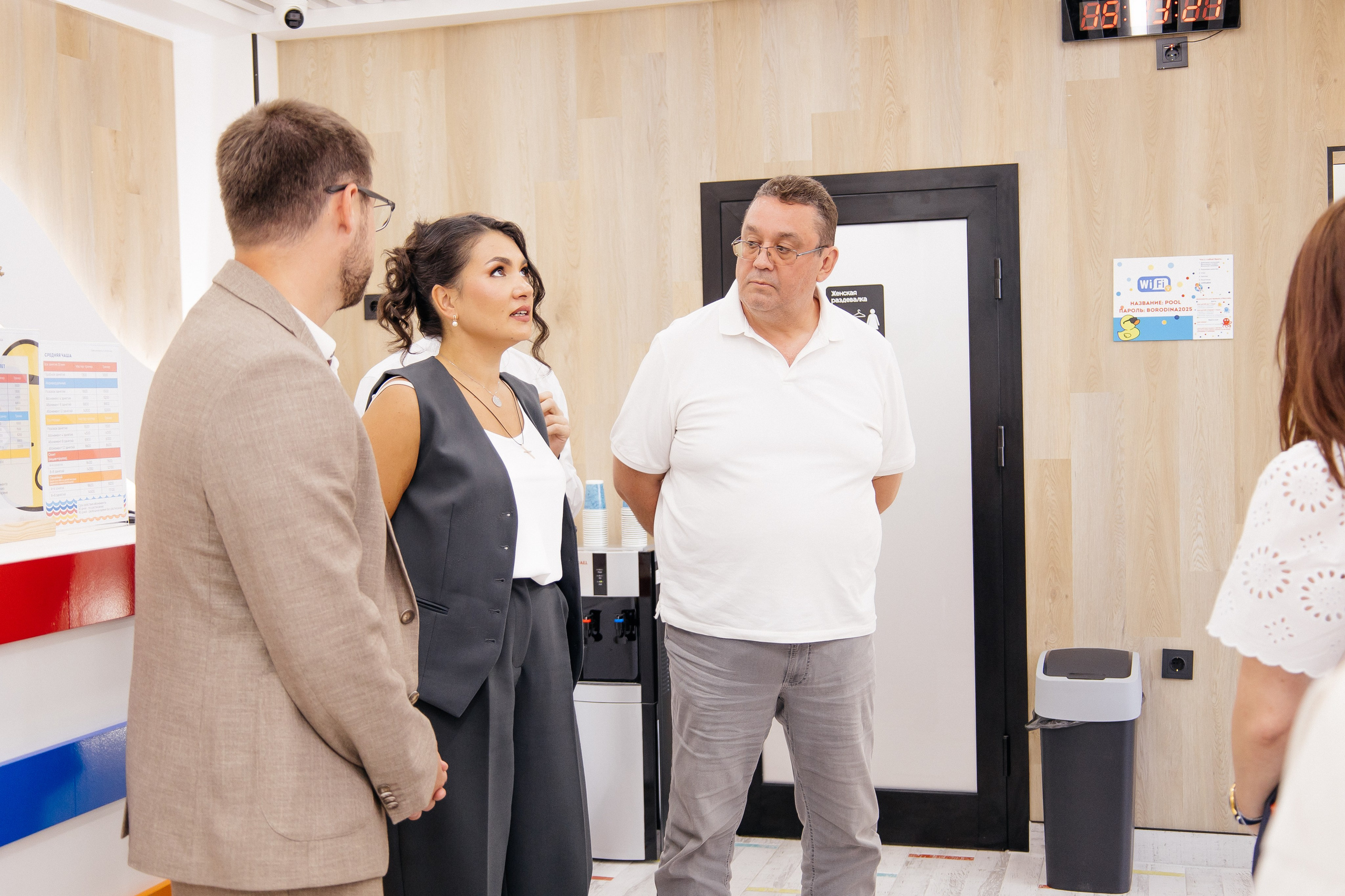 Открытие бассейна. Фотограф в Иркутске