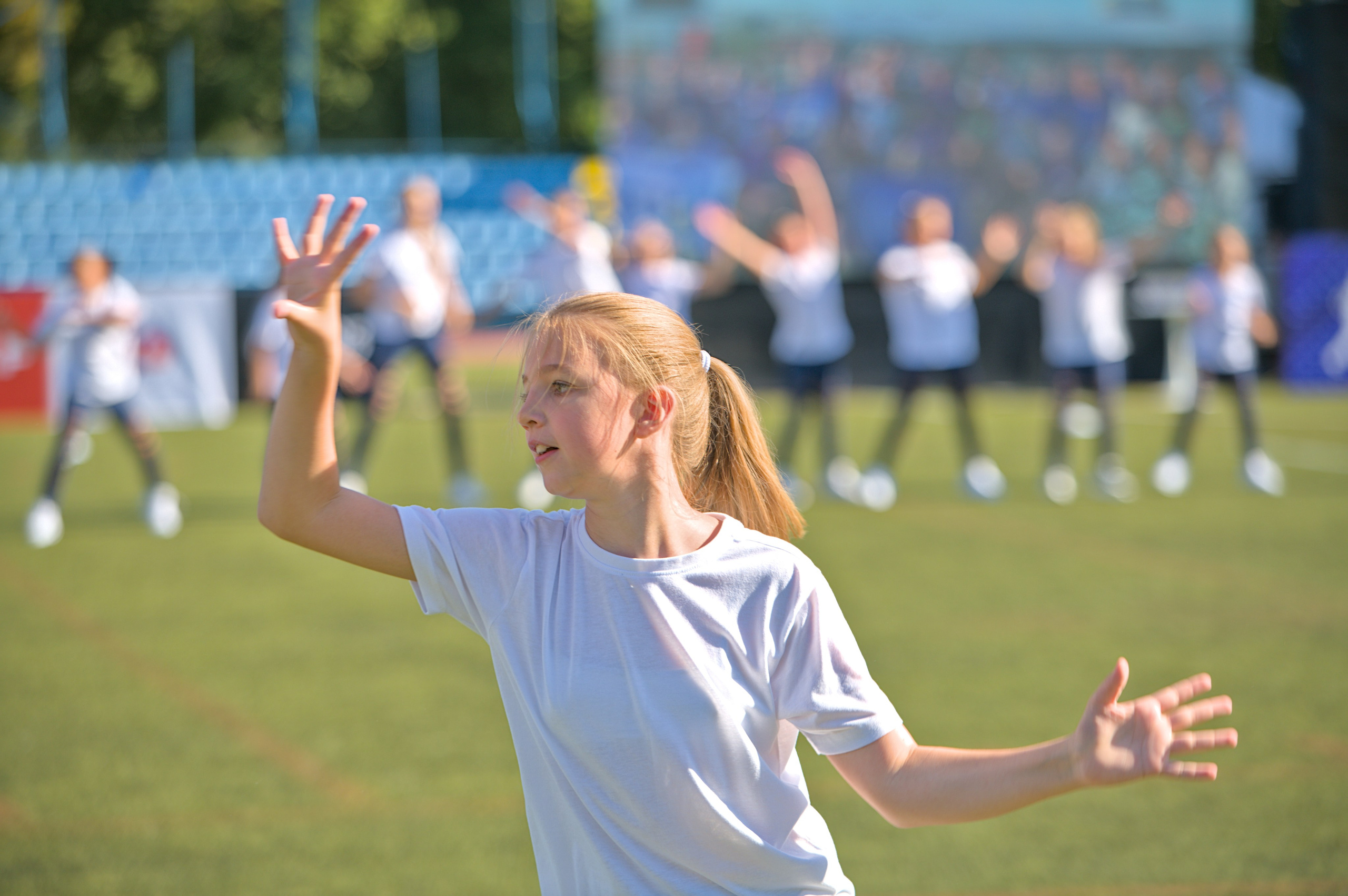 Танцевальная студия «Шансик». На турнире по регби. Фото детских спортивных мероприятий и всякое интересное через объектив