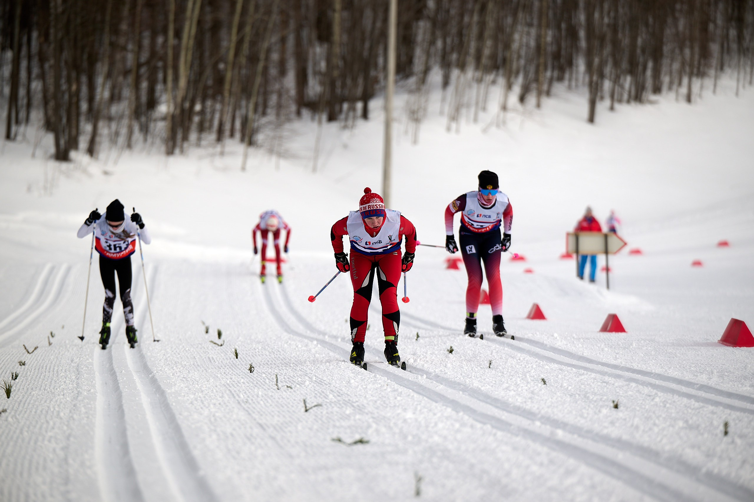 Всероссийские соревнования по лыжным гонкам «Пионерская правда». Ижевс. Спортивный репортажный фотограф в Ижевске Сергей Мерзляков