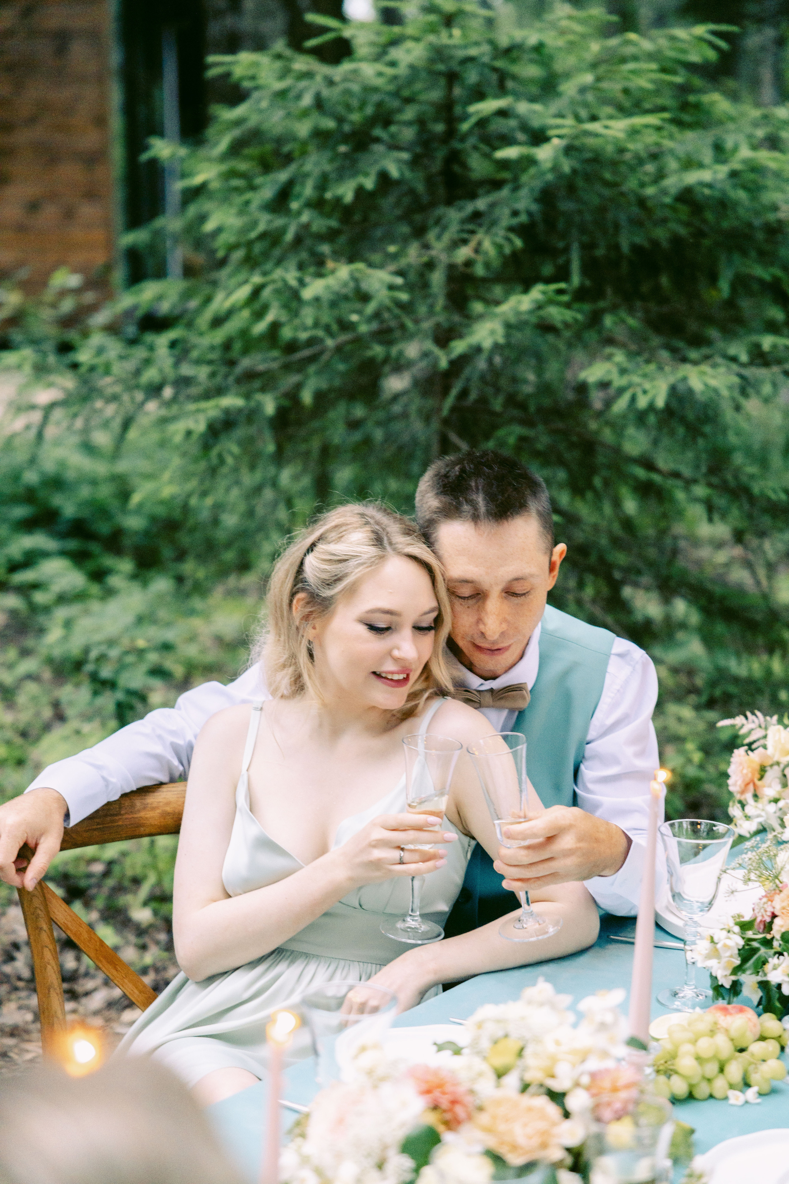 Свадьба в лесу. Репортажный и студийный фотограф в Москве — Софи