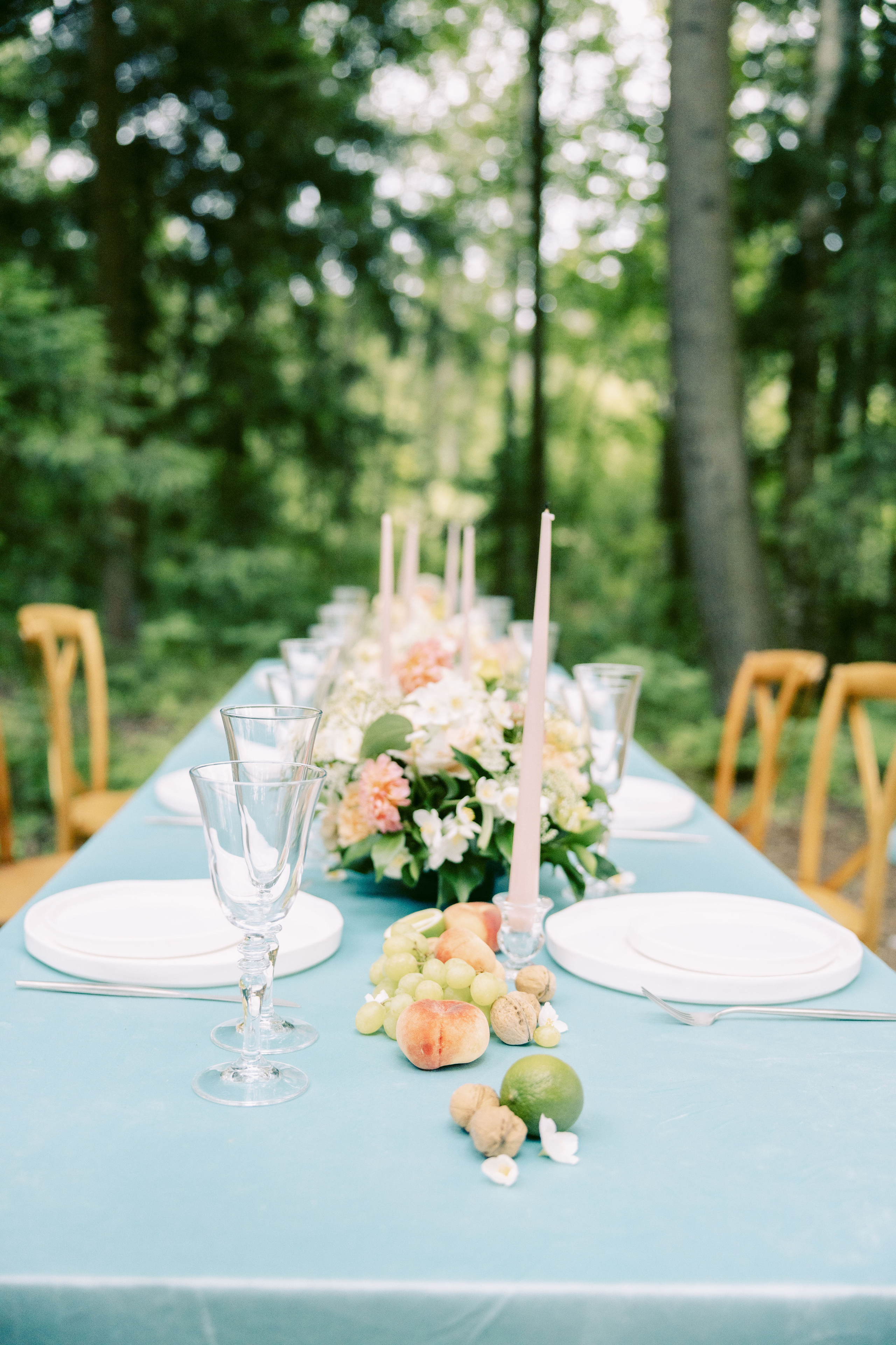 Свадьба в лесу. Репортажный и студийный фотограф в Москве — Софи