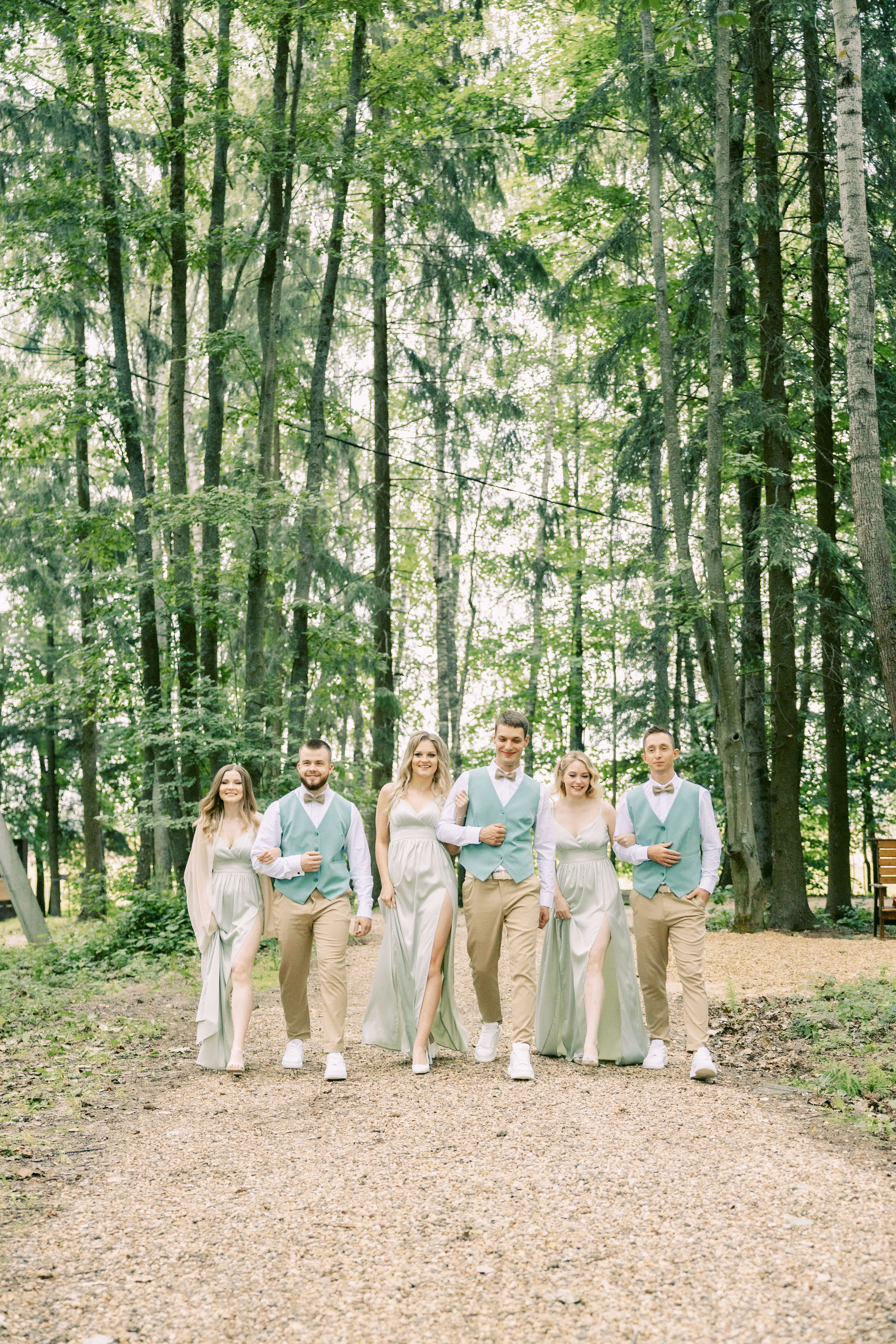 Свадьба в лесу. Репортажный и студийный фотограф в Москве — Софи