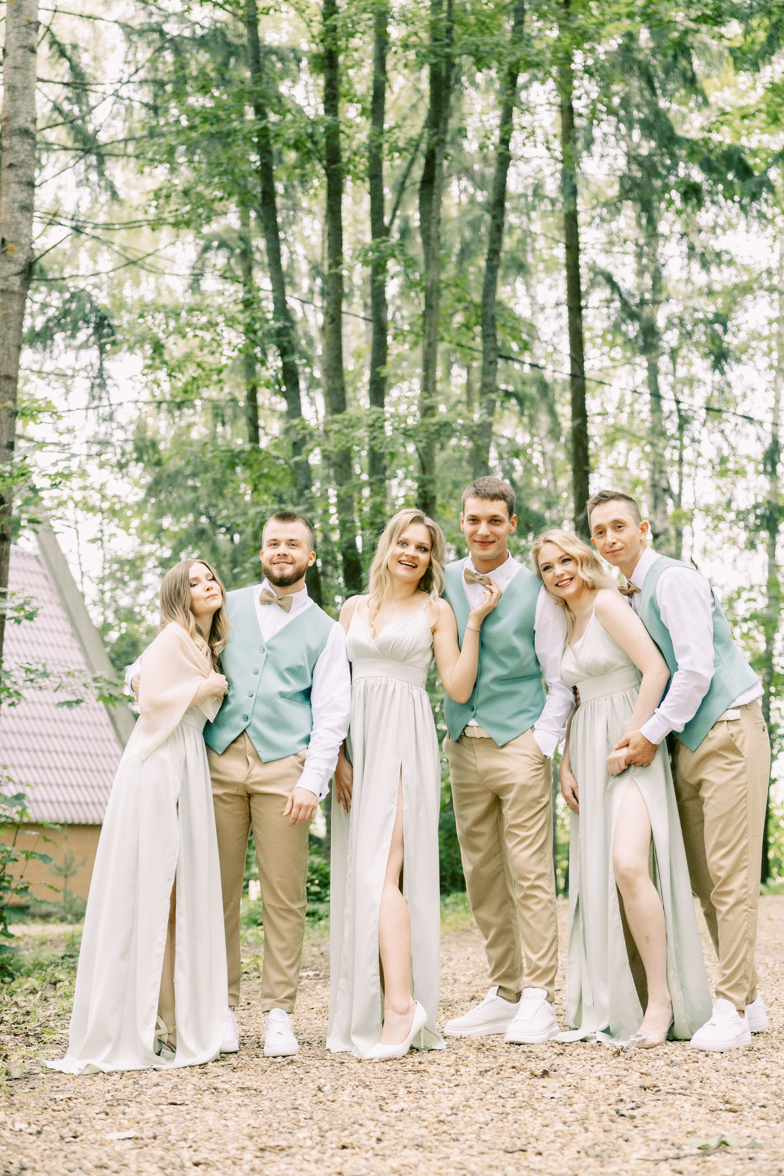 Свадьба в лесу. Репортажный и студийный фотограф в Москве — Софи