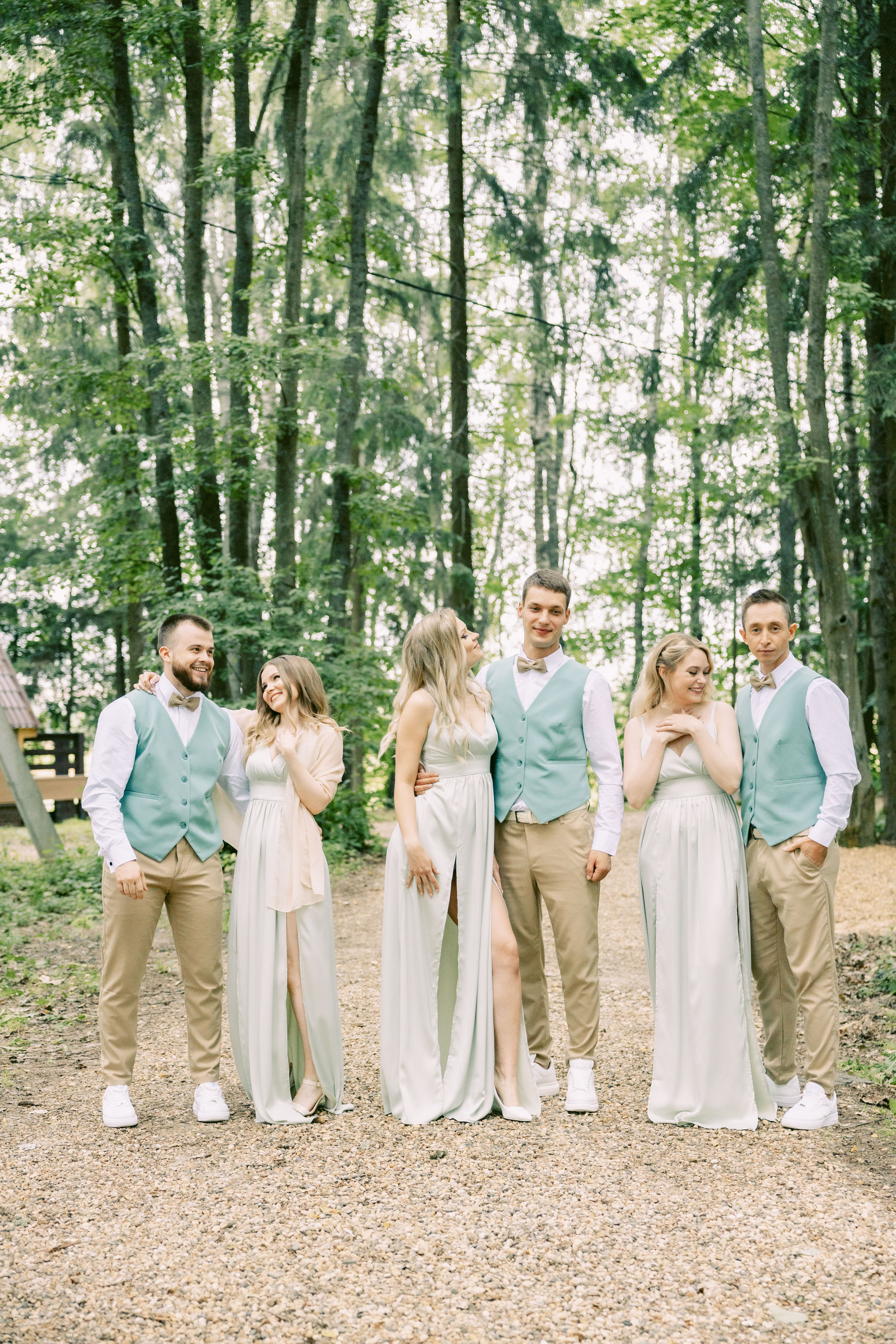 Свадьба в лесу. Репортажный и студийный фотограф в Москве — Софи