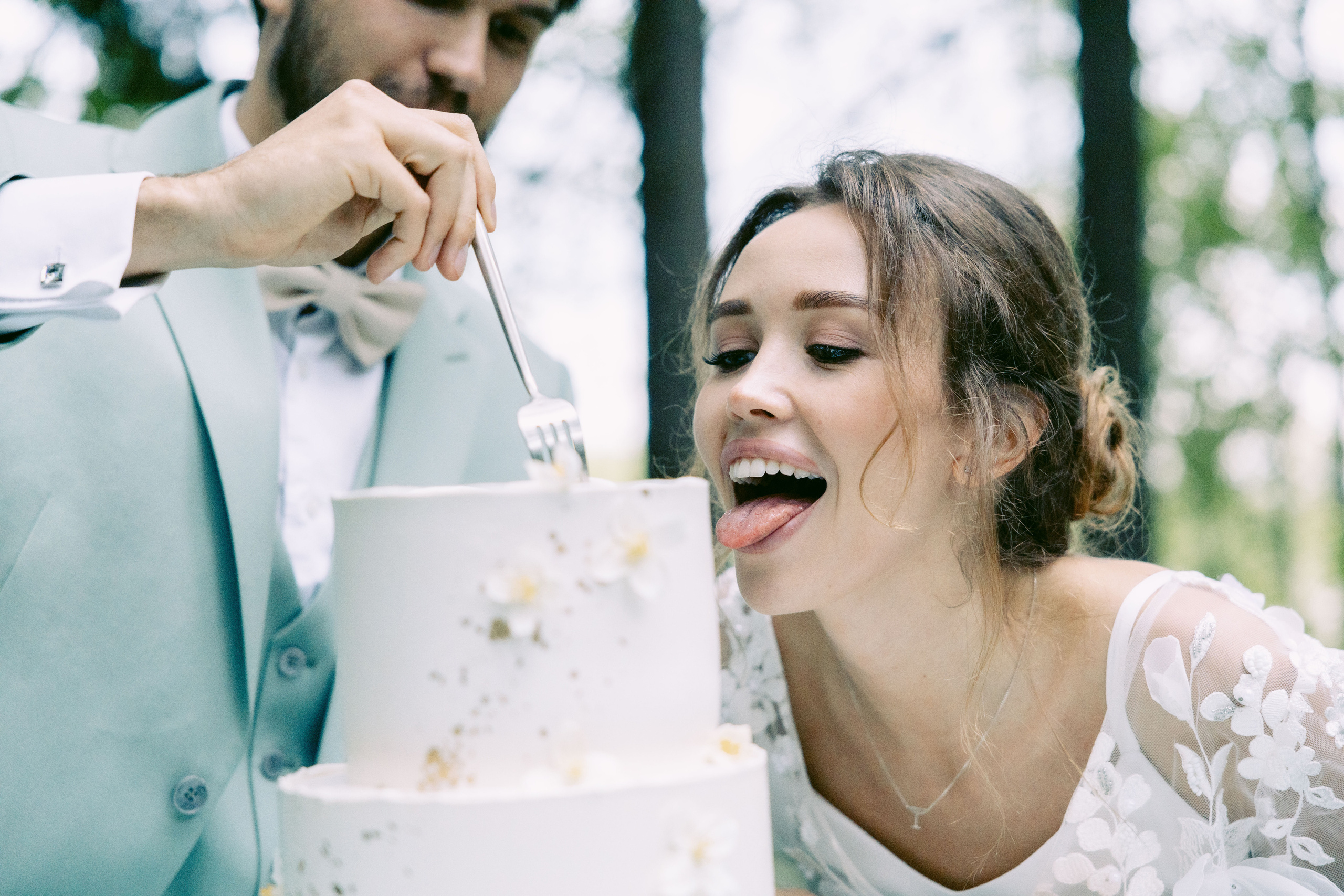 Свадьба в лесу. Репортажный и студийный фотограф в Москве — Софи