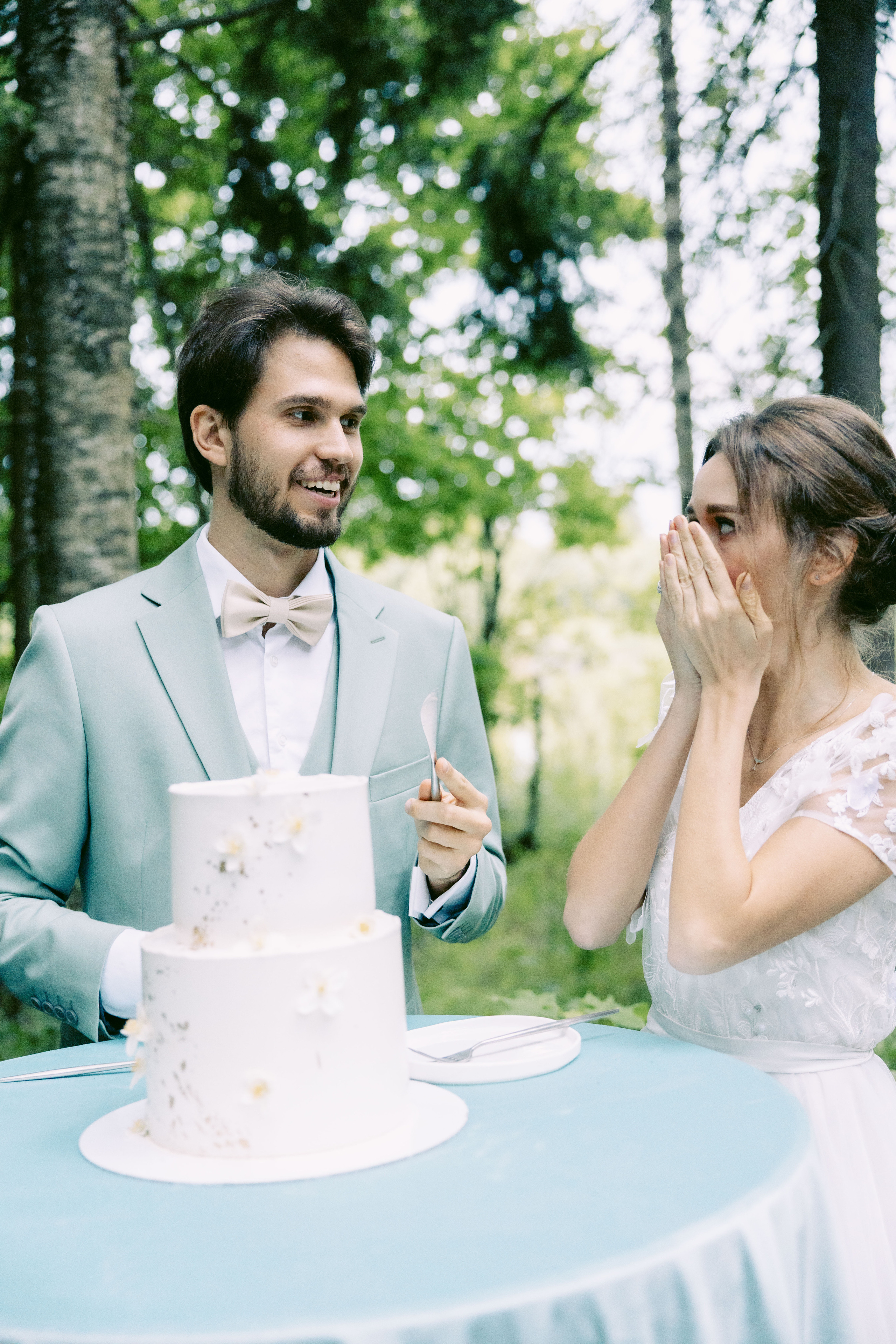 Свадьба в лесу. Репортажный и студийный фотограф в Москве — Софи