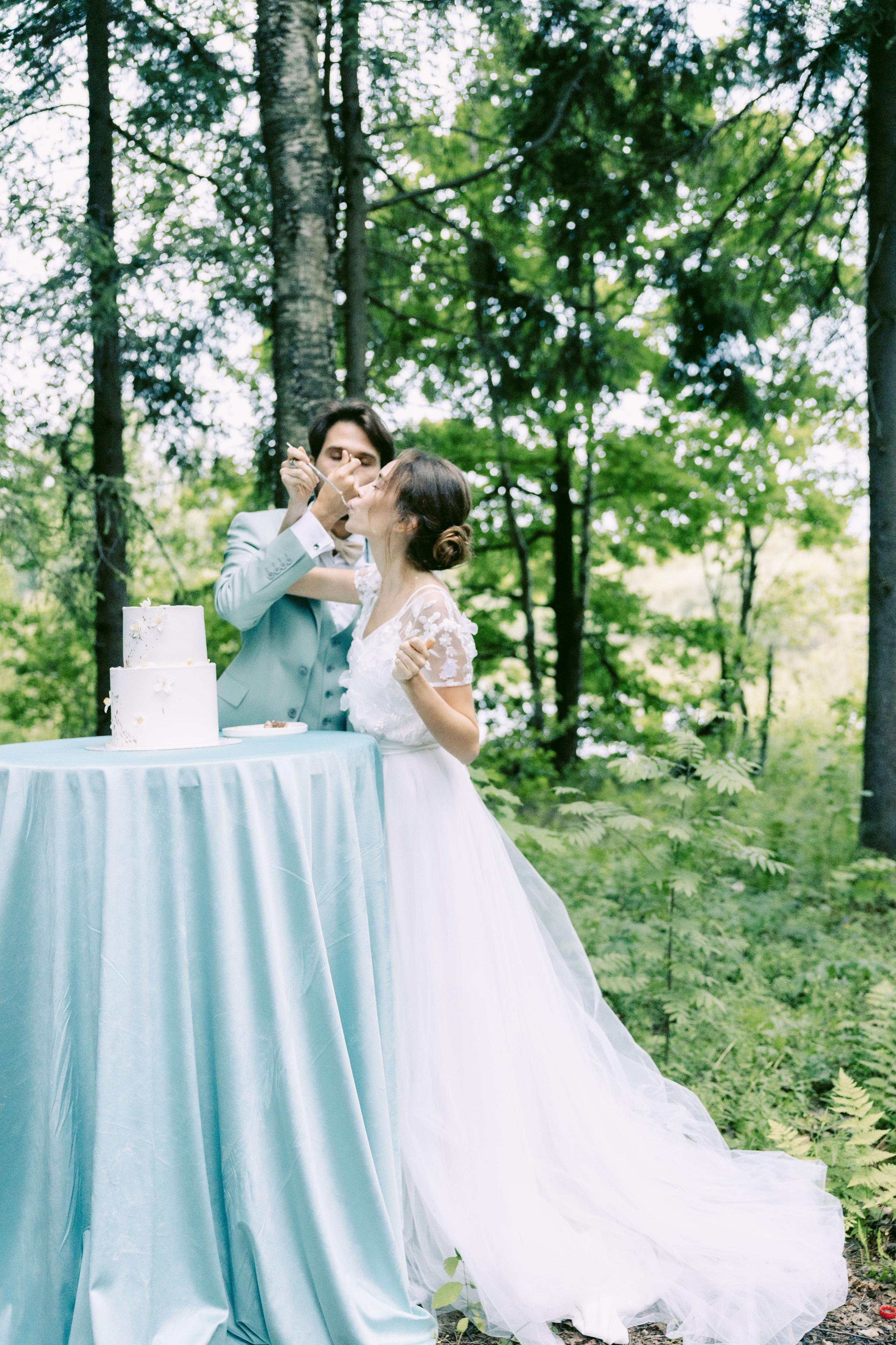 Свадьба в лесу. Репортажный и студийный фотограф в Москве — Софи