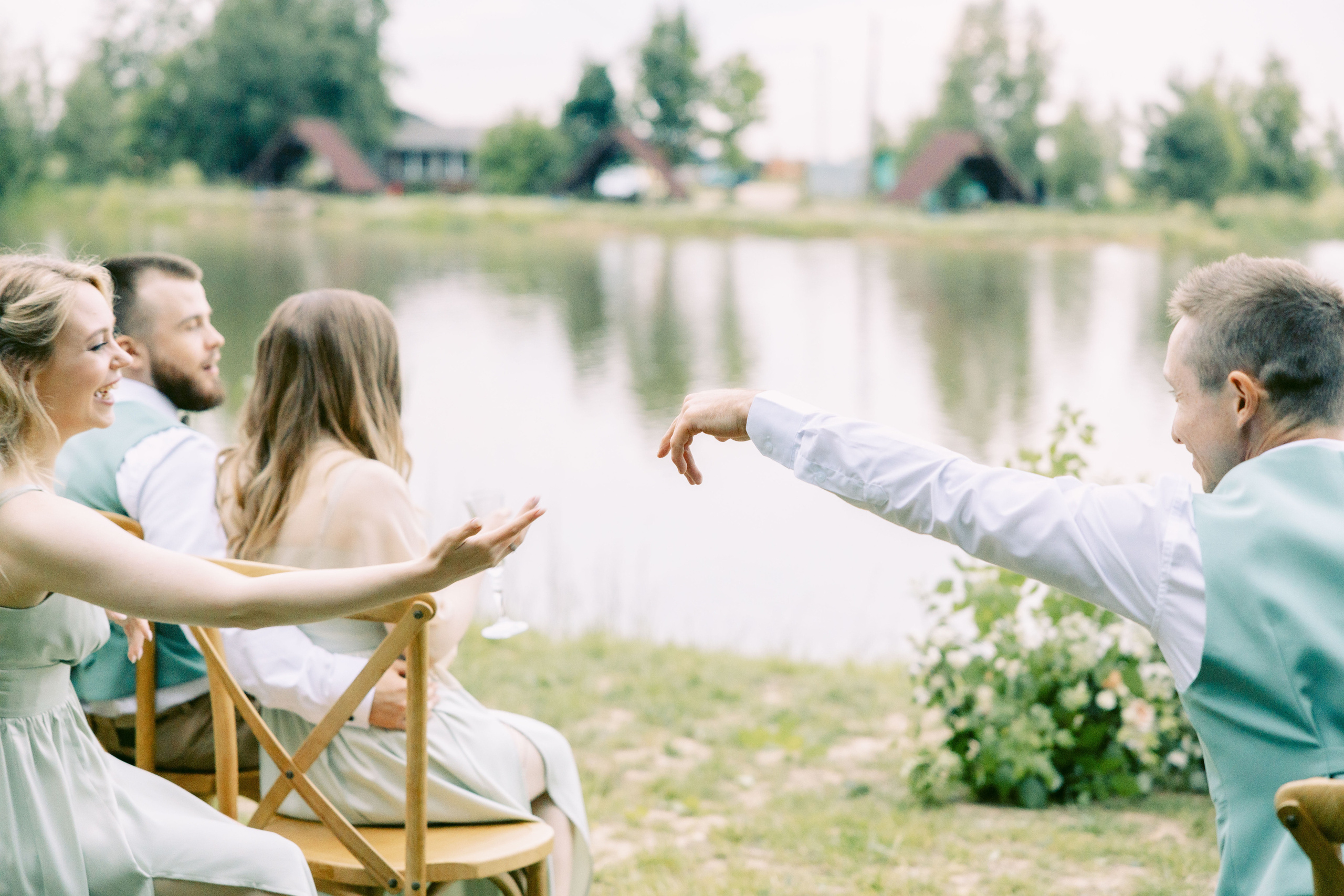 Свадьба в лесу. Репортажный и студийный фотограф в Москве — Софи