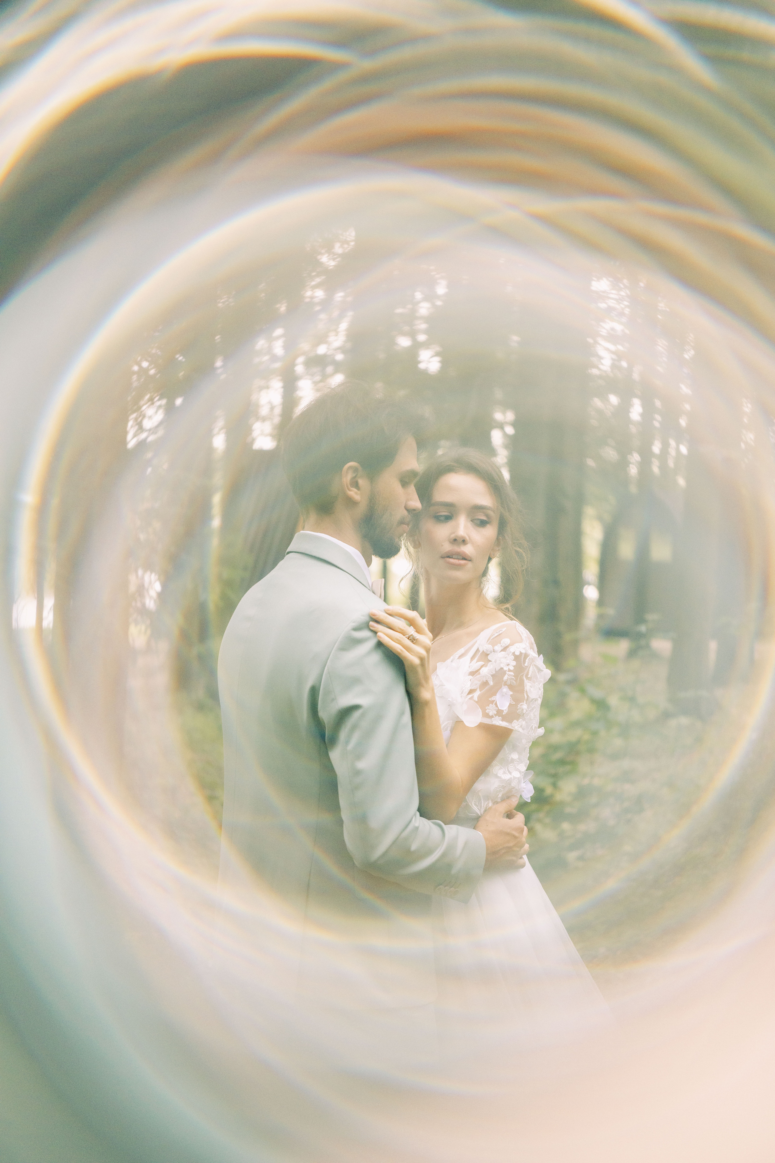 Свадьба в лесу. Репортажный и студийный фотограф в Москве — Софи