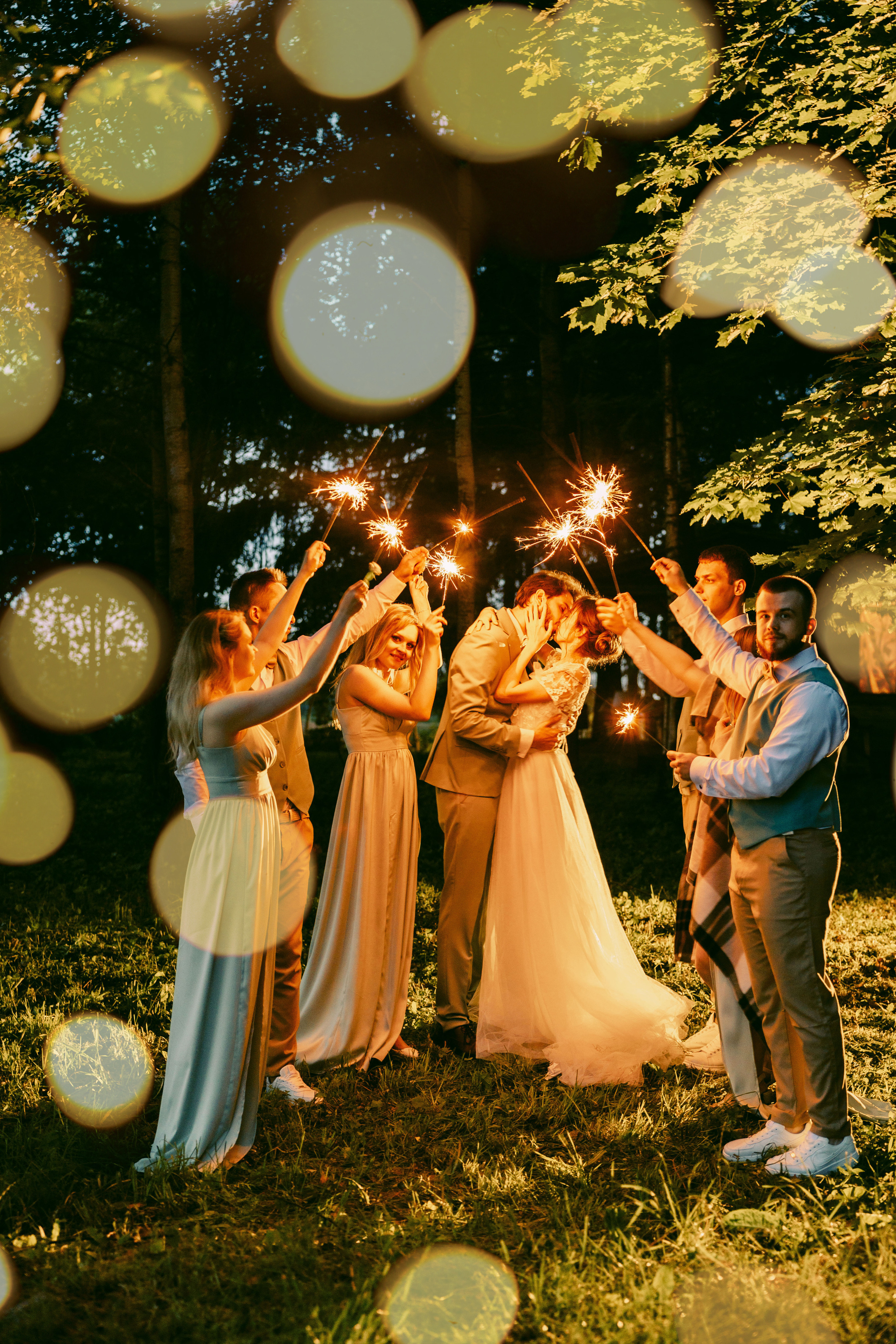 Свадьба в лесу. Репортажный и студийный фотограф в Москве — Софи