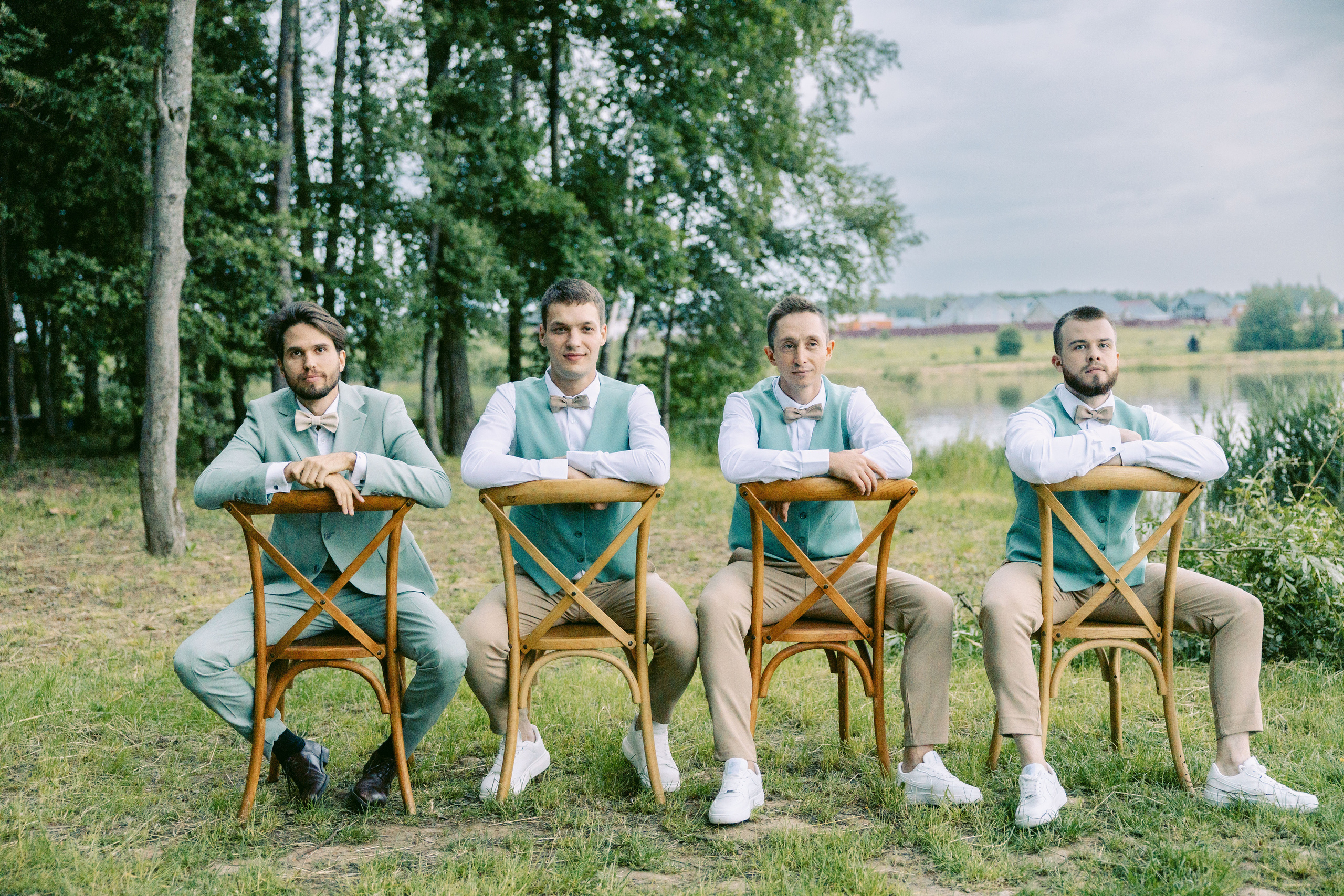 Свадьба в лесу. Репортажный и студийный фотограф в Москве — Софи