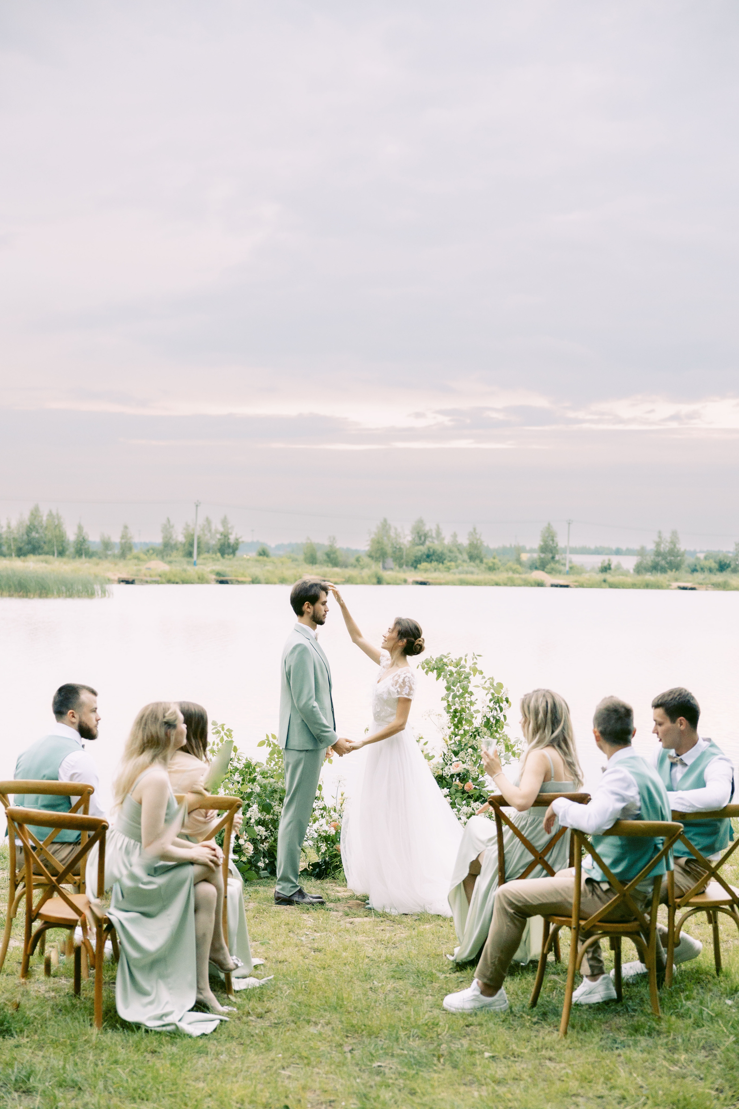 Свадьба в лесу. Репортажный и студийный фотограф в Москве — Софи