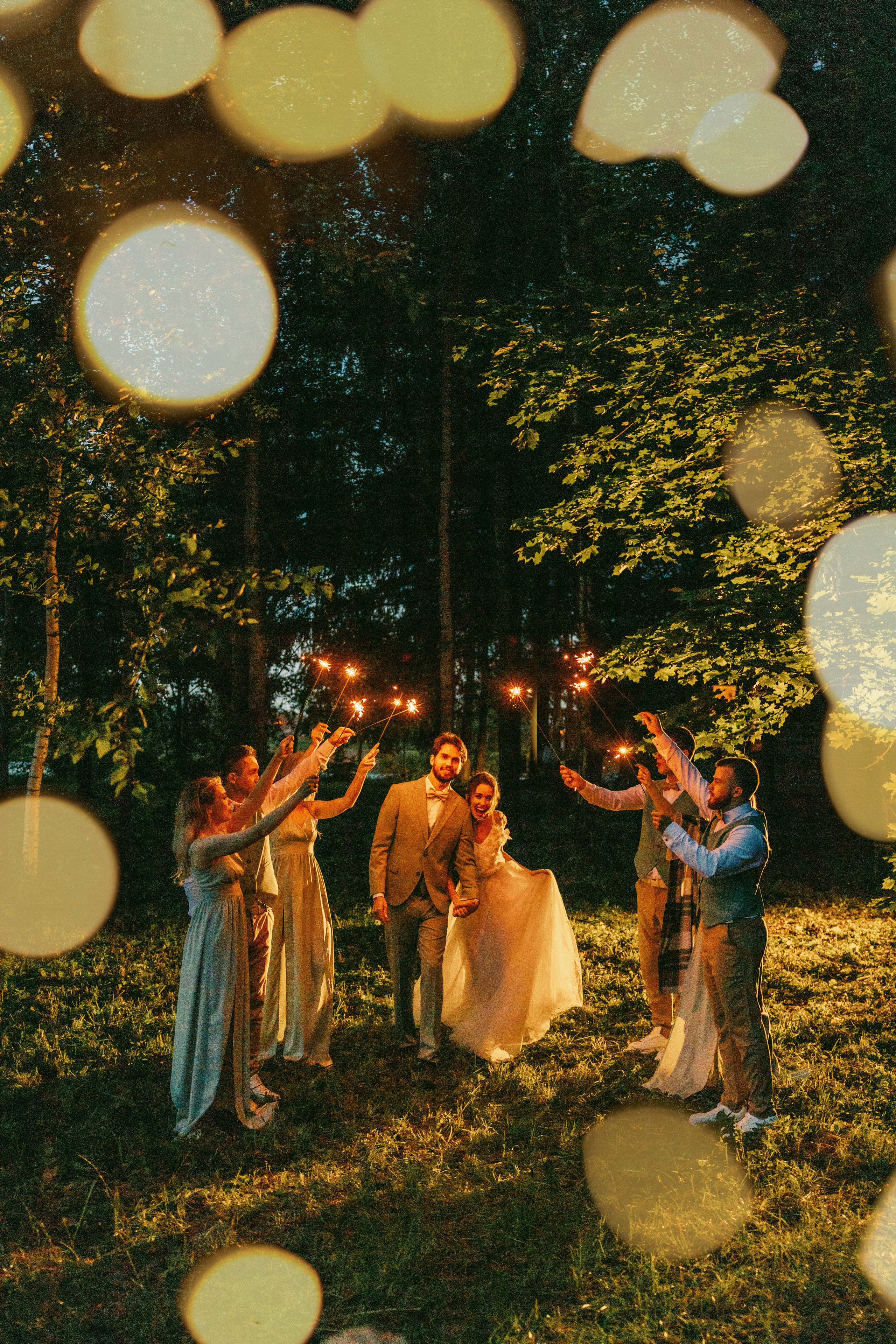 Свадьба в лесу. Репортажный и студийный фотограф в Москве — Софи
