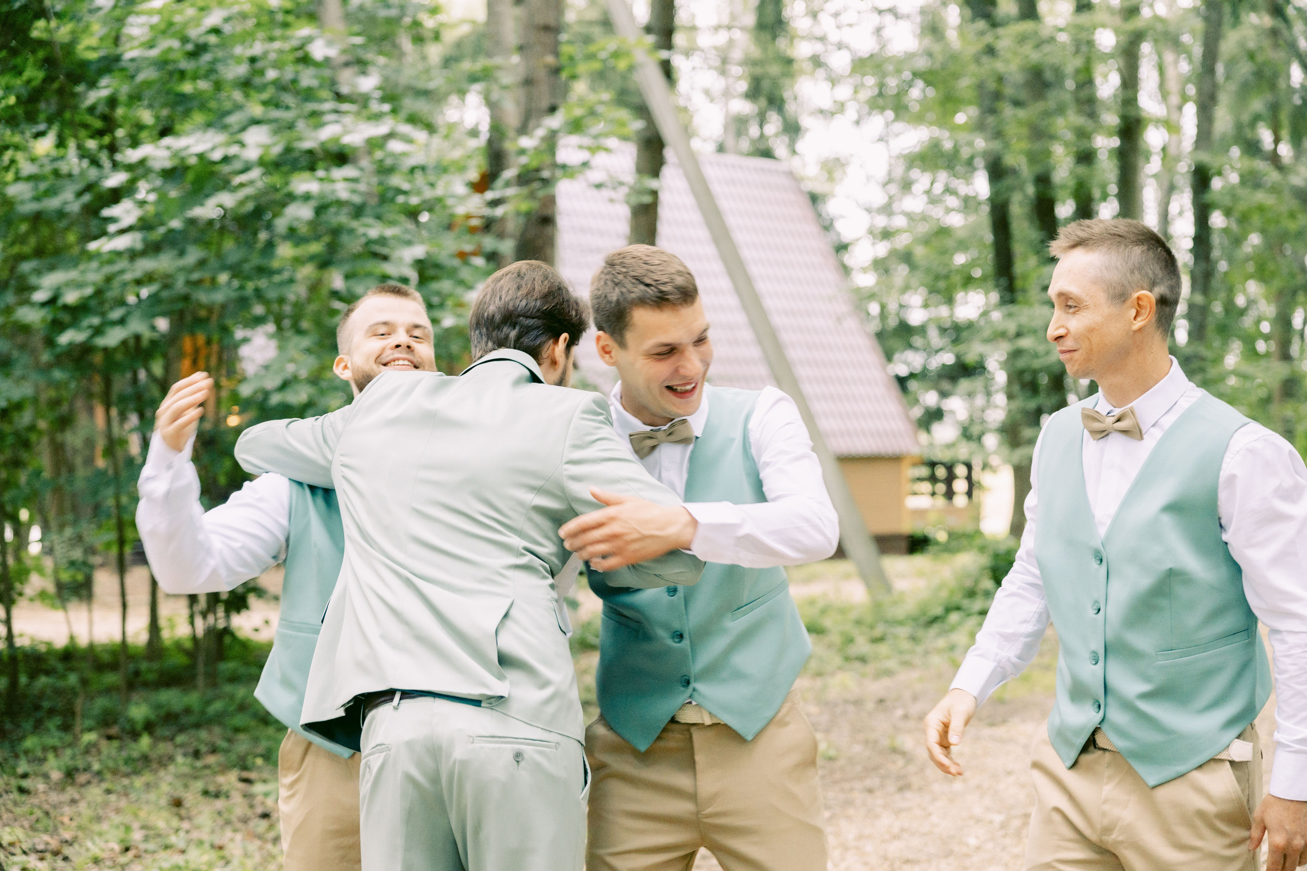 Свадьба в лесу. Репортажный и студийный фотограф в Москве — Софи