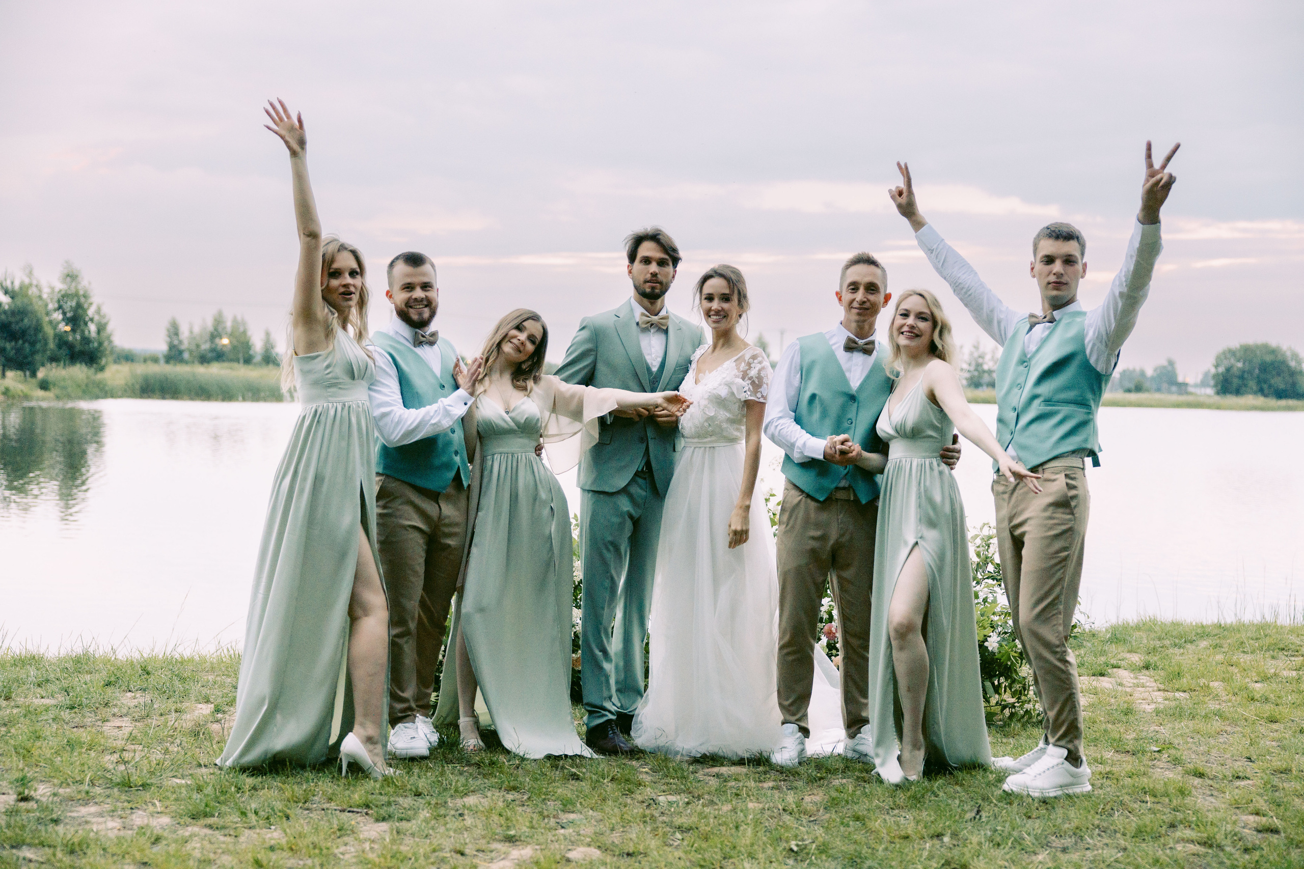 Свадьба в лесу. Репортажный и студийный фотограф в Москве — Софи