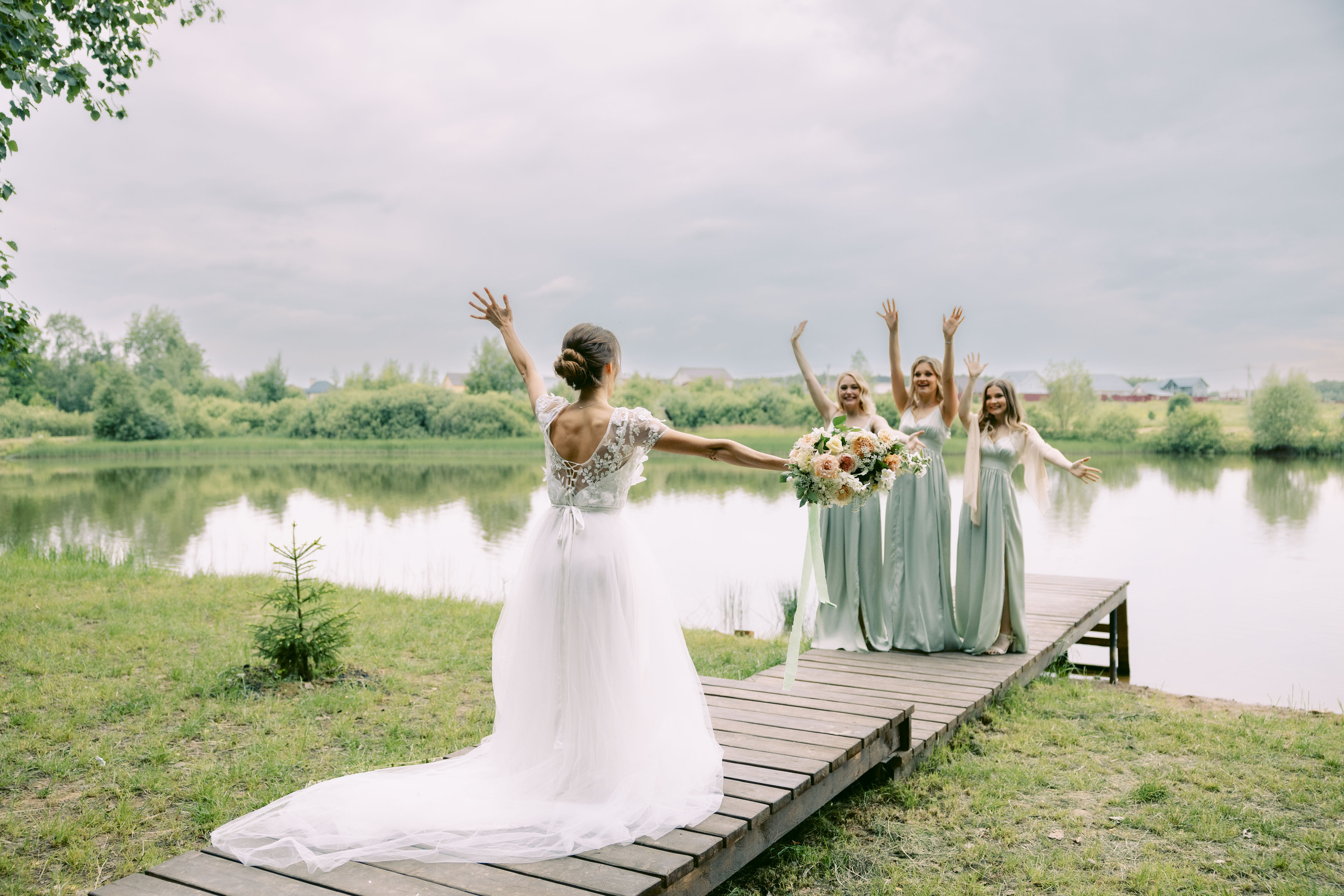Свадьба в лесу. Репортажный и студийный фотограф в Москве — Софи