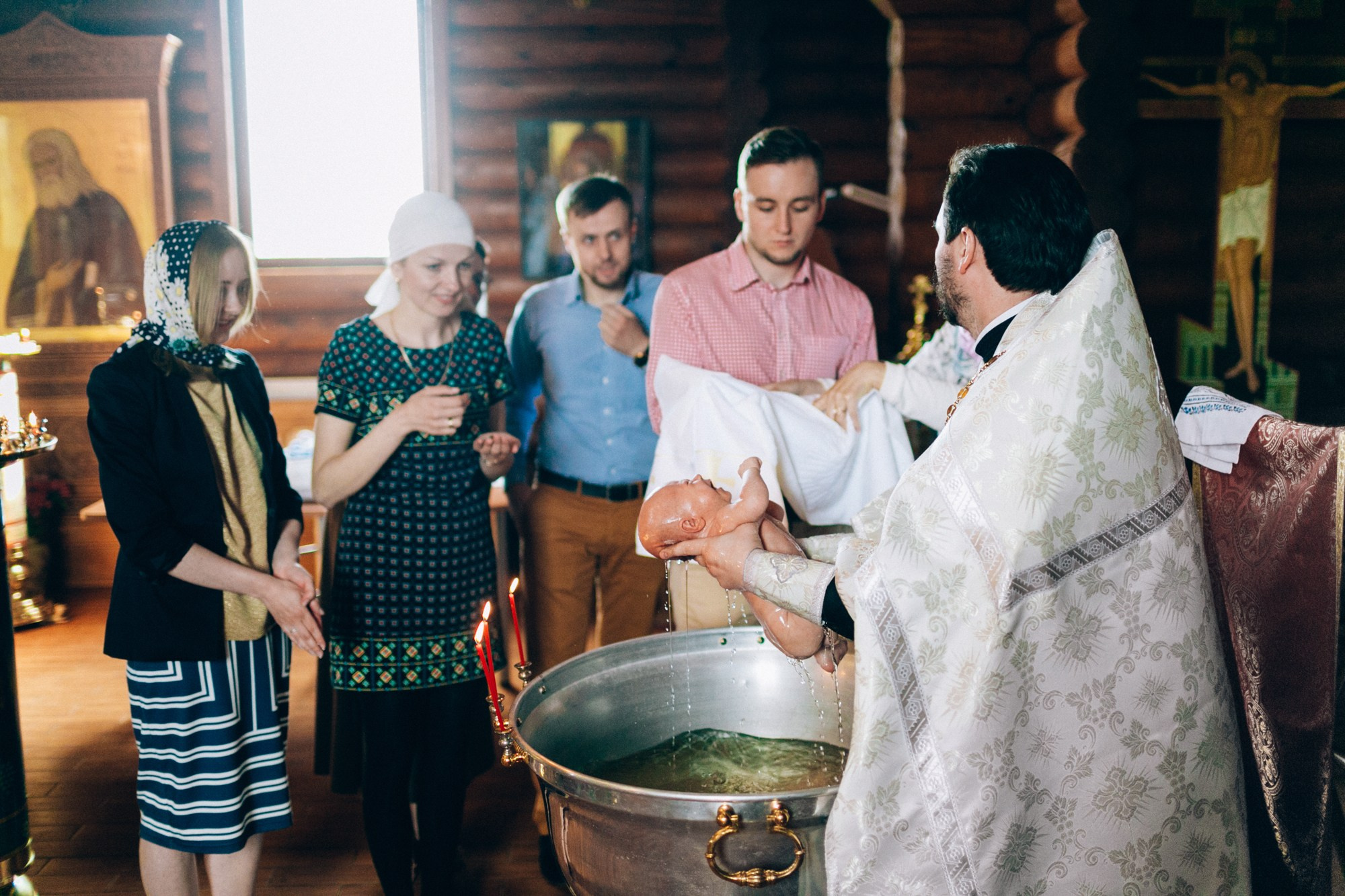 Крещение. Дмитрий и Юлия. Свадебный фотограф в Москве — Павел Воронцов