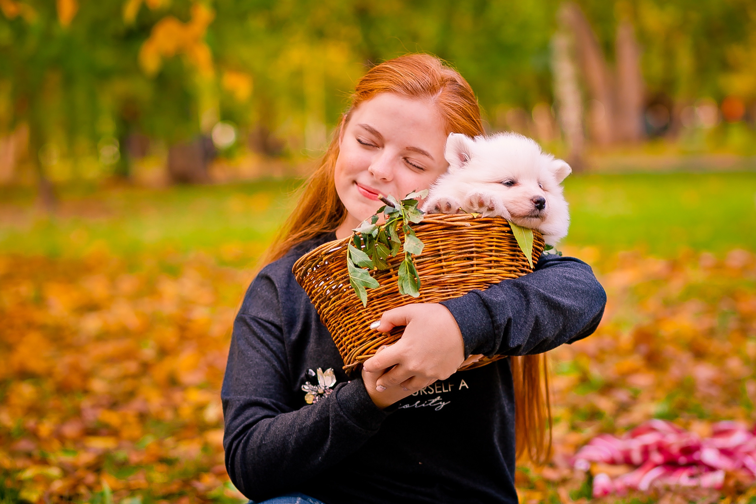 Фотодень с собачками. Фотограф Крещения, а также семейный и детский фотограф в Оренбурге