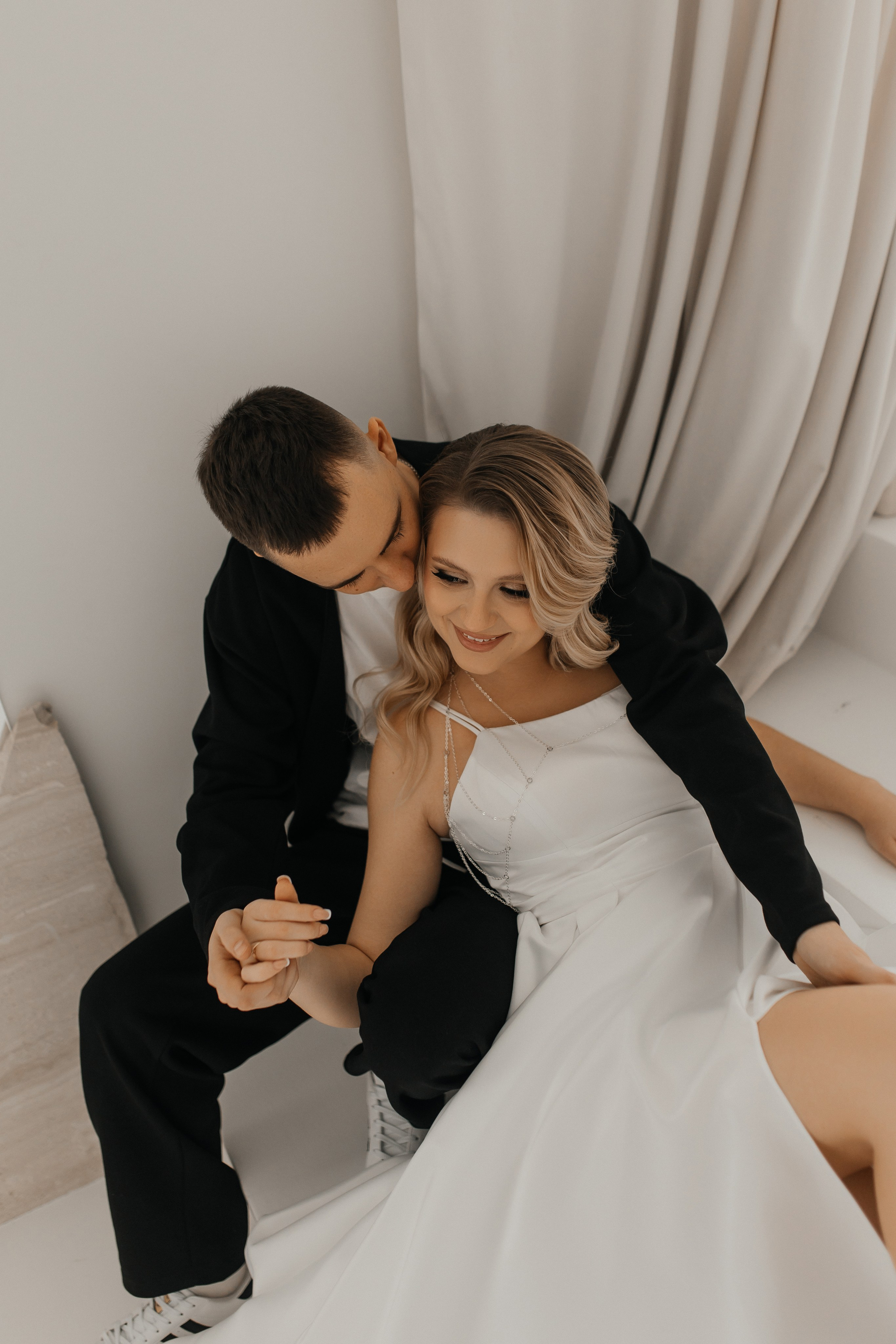 Свадебная серия в студии