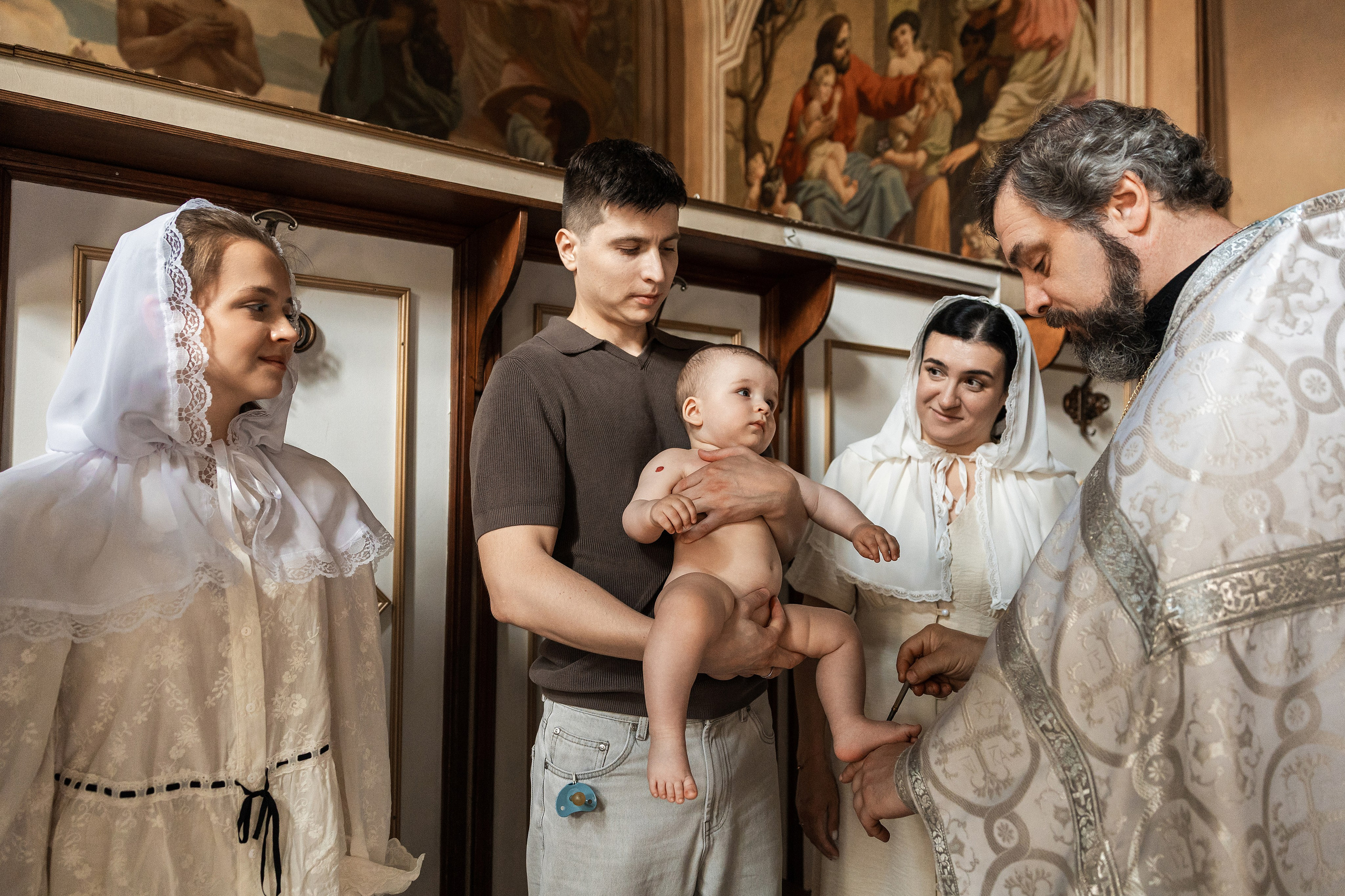 Крещение Дмитрия. Фотограф Крещение, Выписка москва