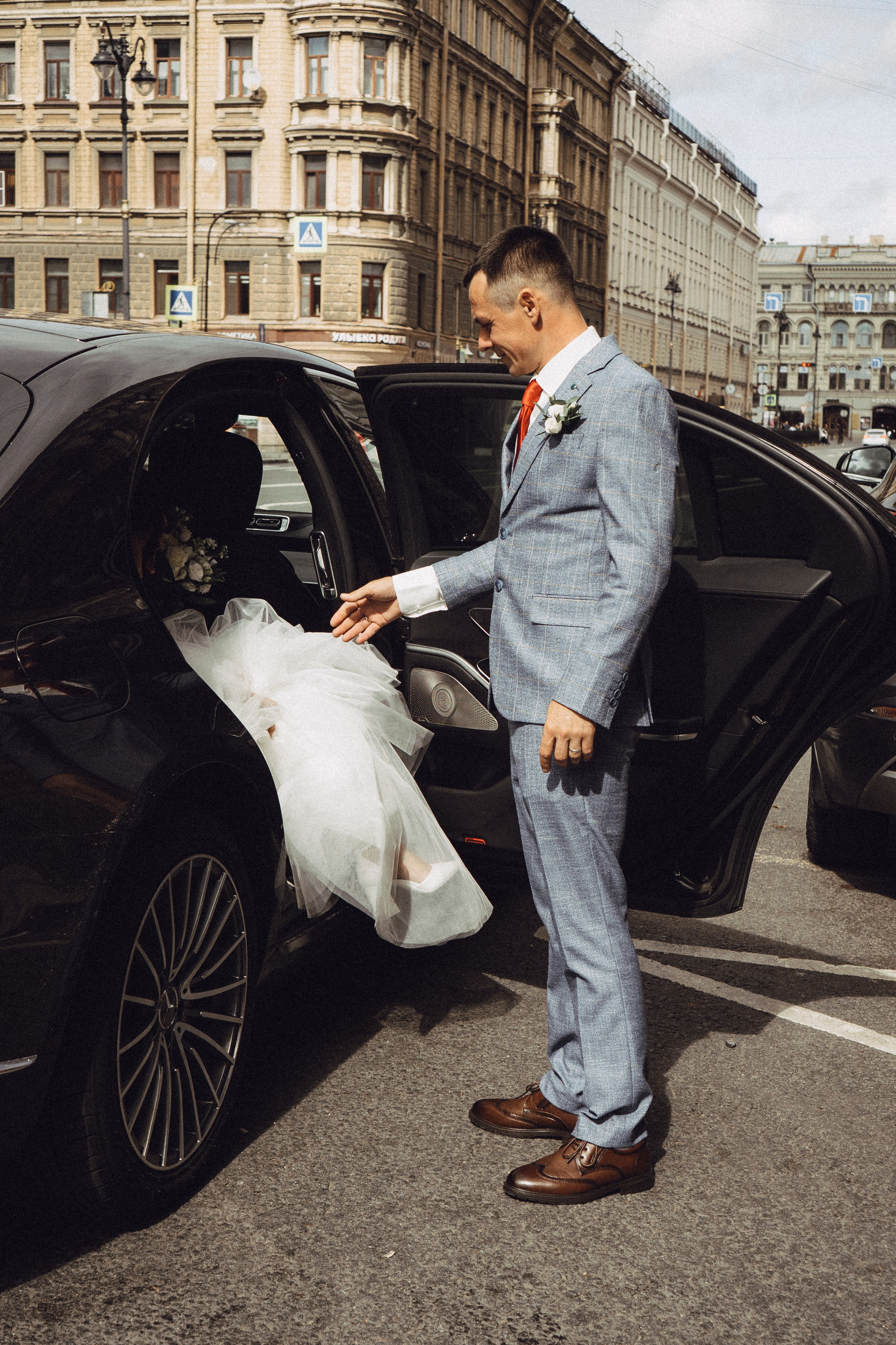 СВАДЕБНАЯ ПРОГУЛКА РЕСТОРАН МЫ ЖЕ НА ТЫ И ФОТОСЕССИИЯ С АВТОМОБИЛЕМ. Профессиональный фотограф, Санкт-Петербург — Виктория Богомолова