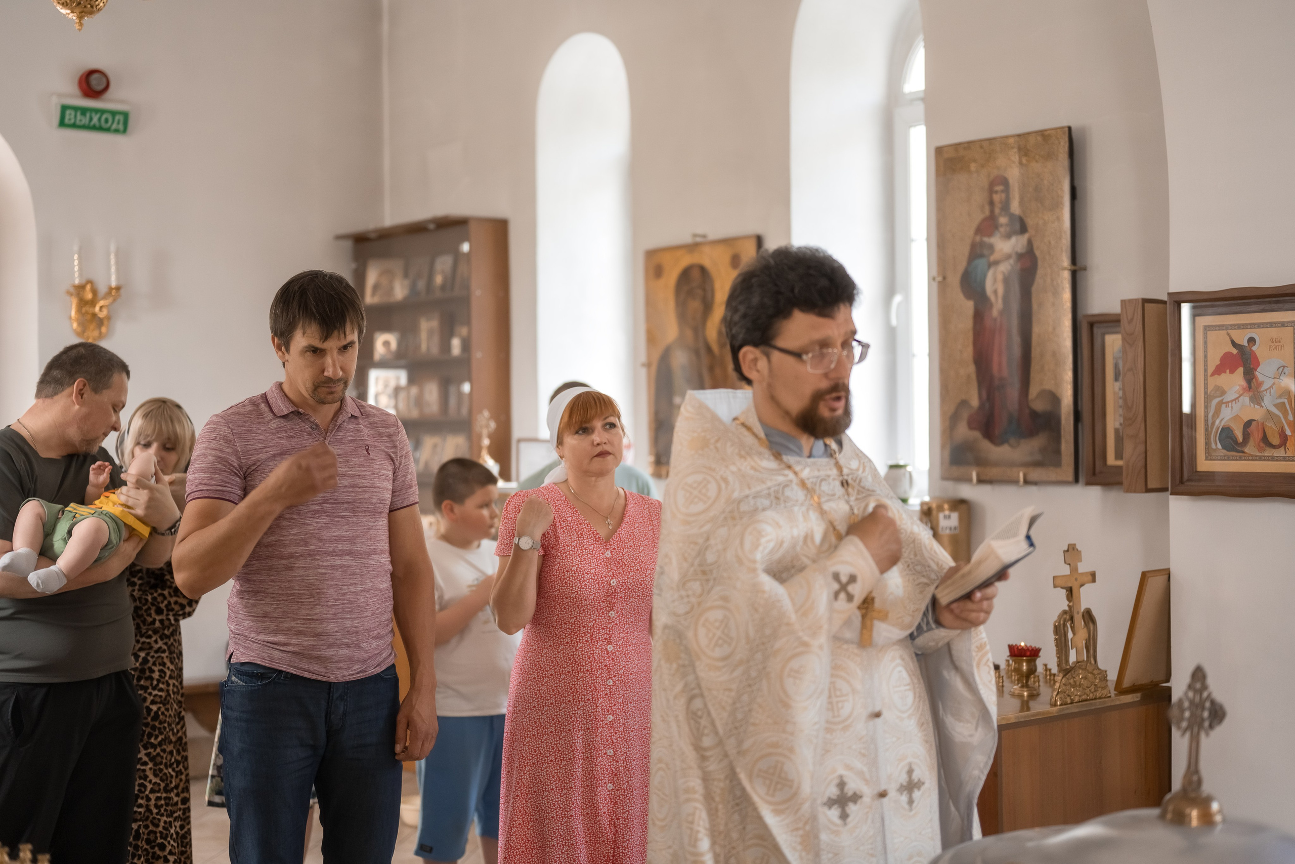 Крещение. Фотограф Саратов Юлия Петрова