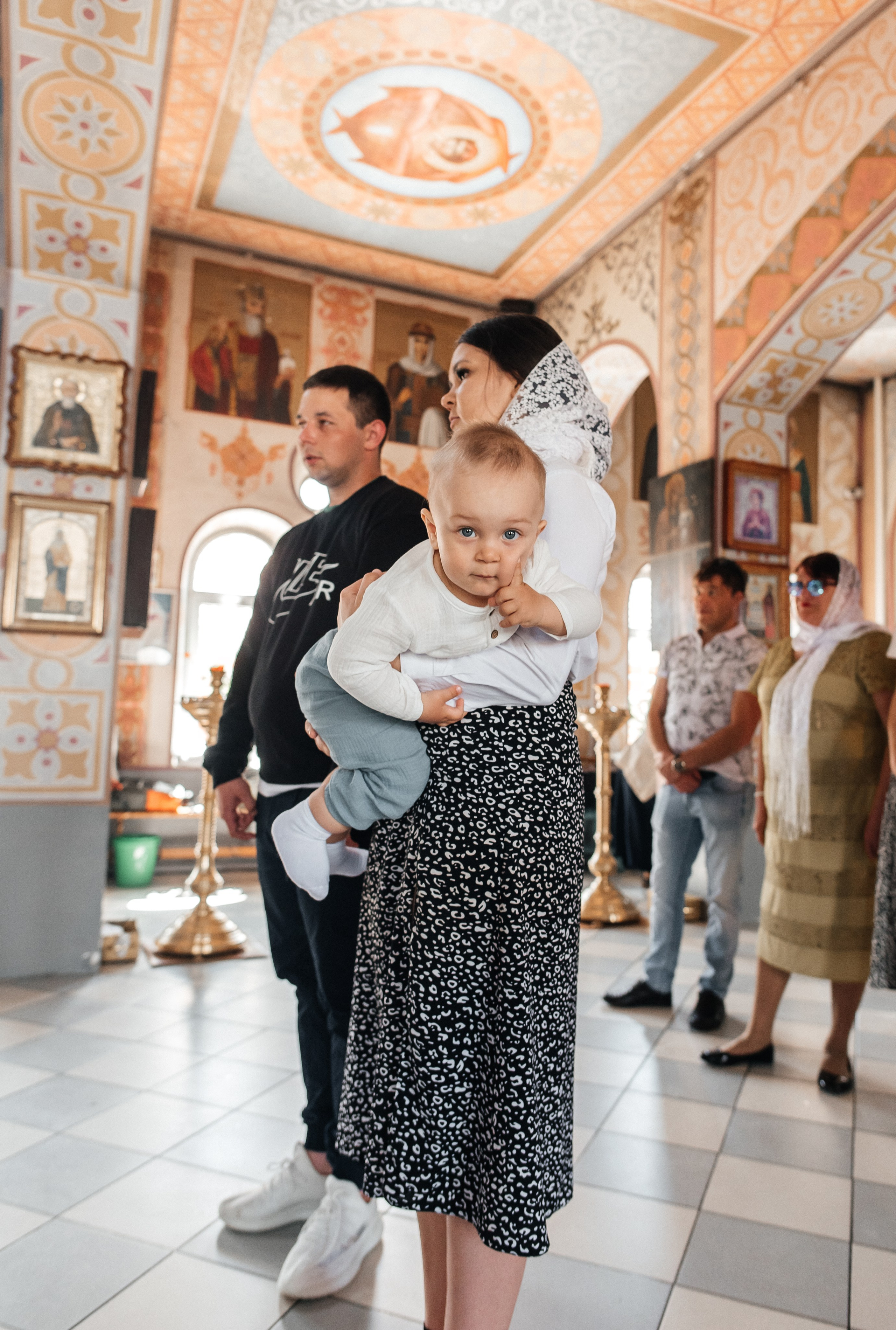 Крещение Матвея. Детский и семейный фотограф выпускной альбом Приморско-Ахтарск