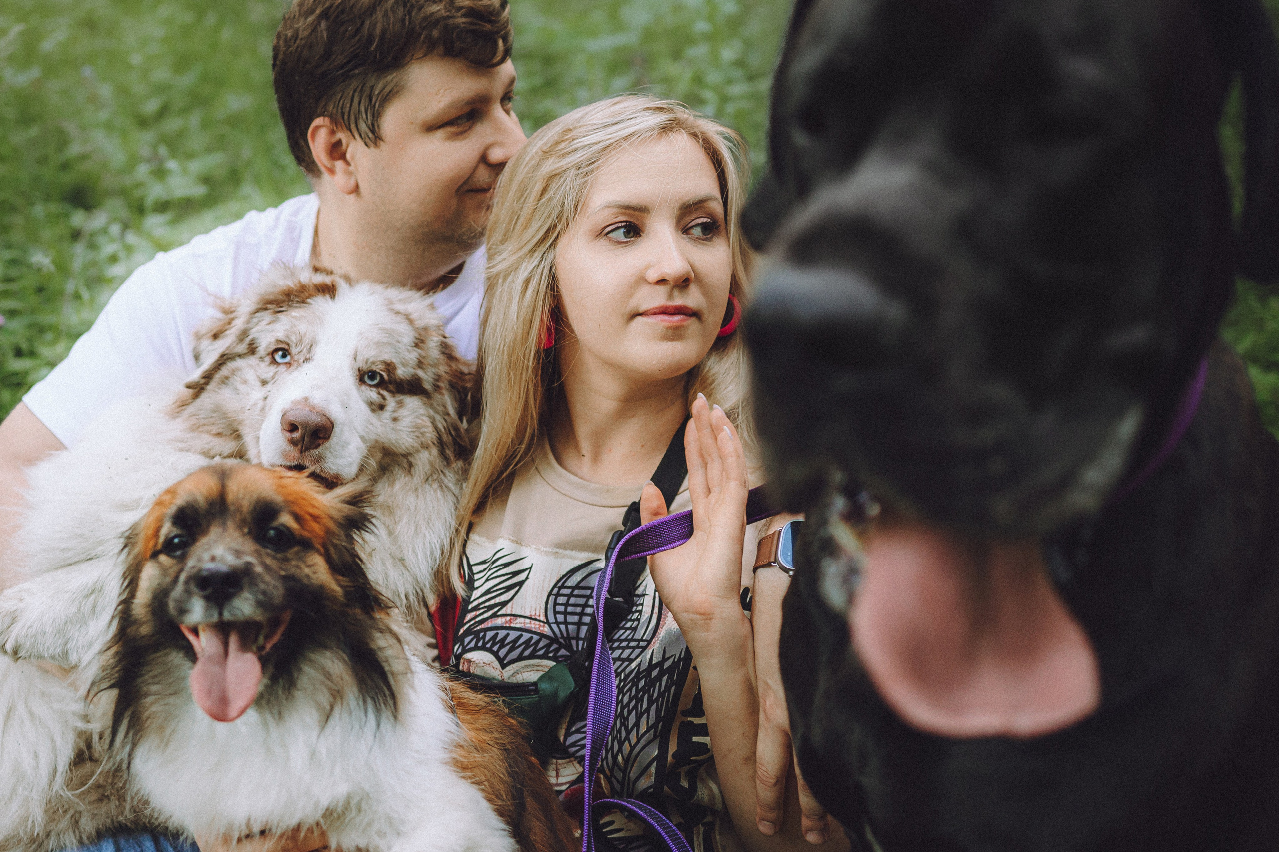 Катя, Андрей, Гектор, Ричи, Тортик и Трой