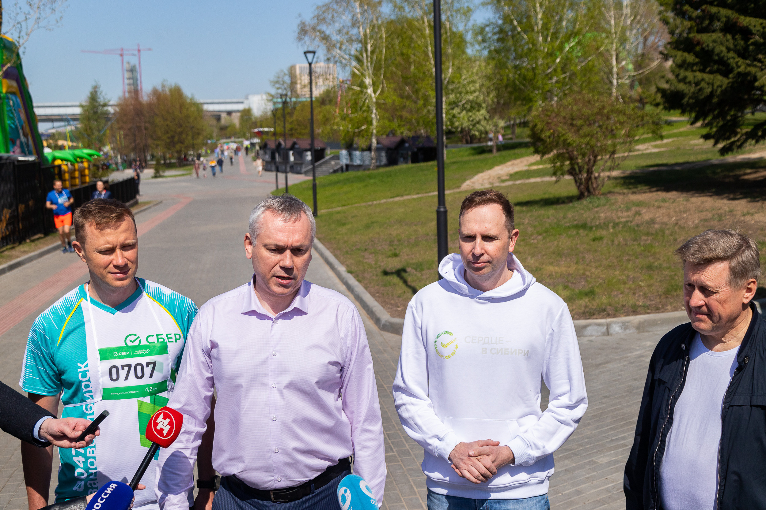 СБЕР. Зелёный марафон. Фотограф Александр Шалагин