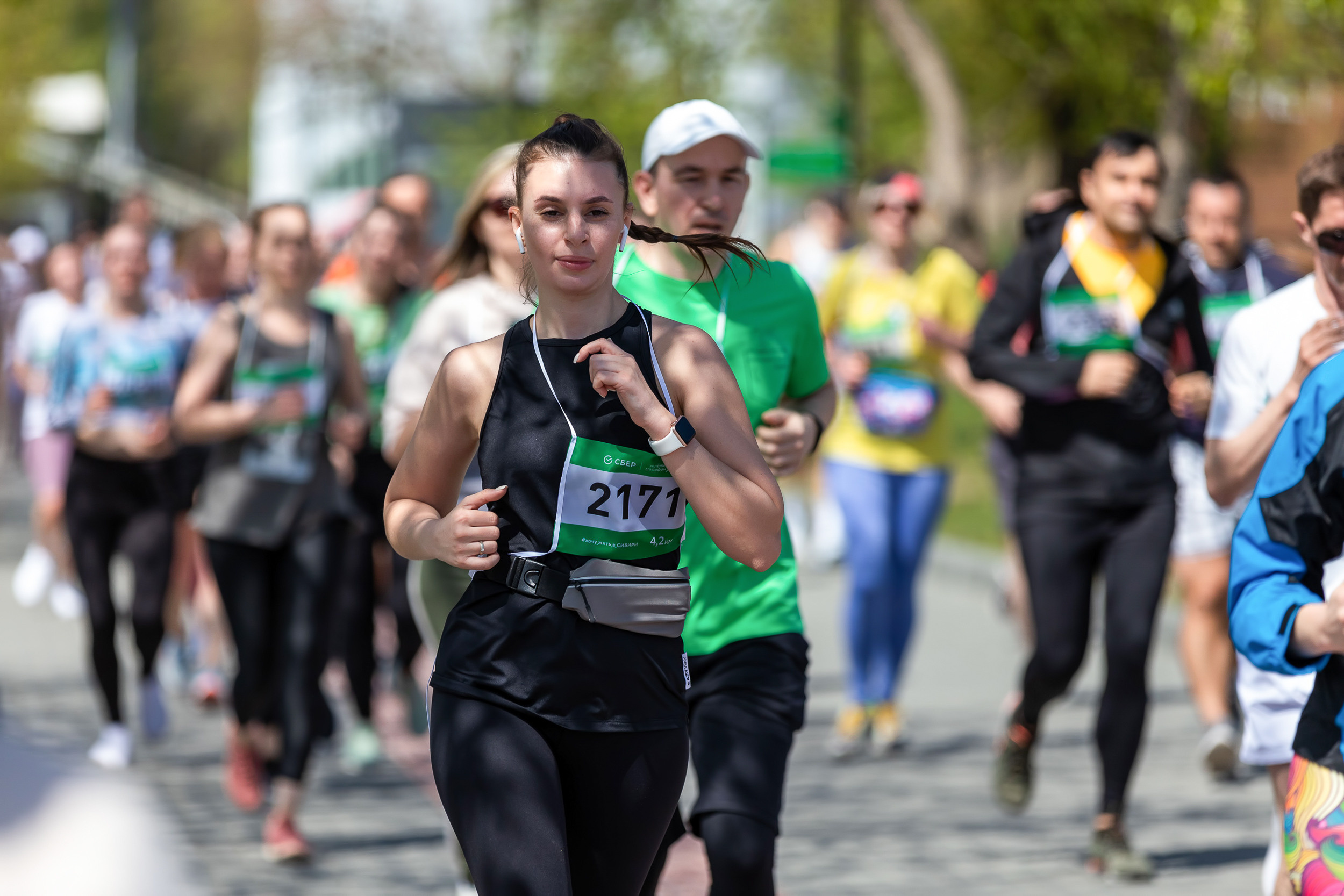 СБЕР. Зелёный марафон. Фотограф Александр Шалагин