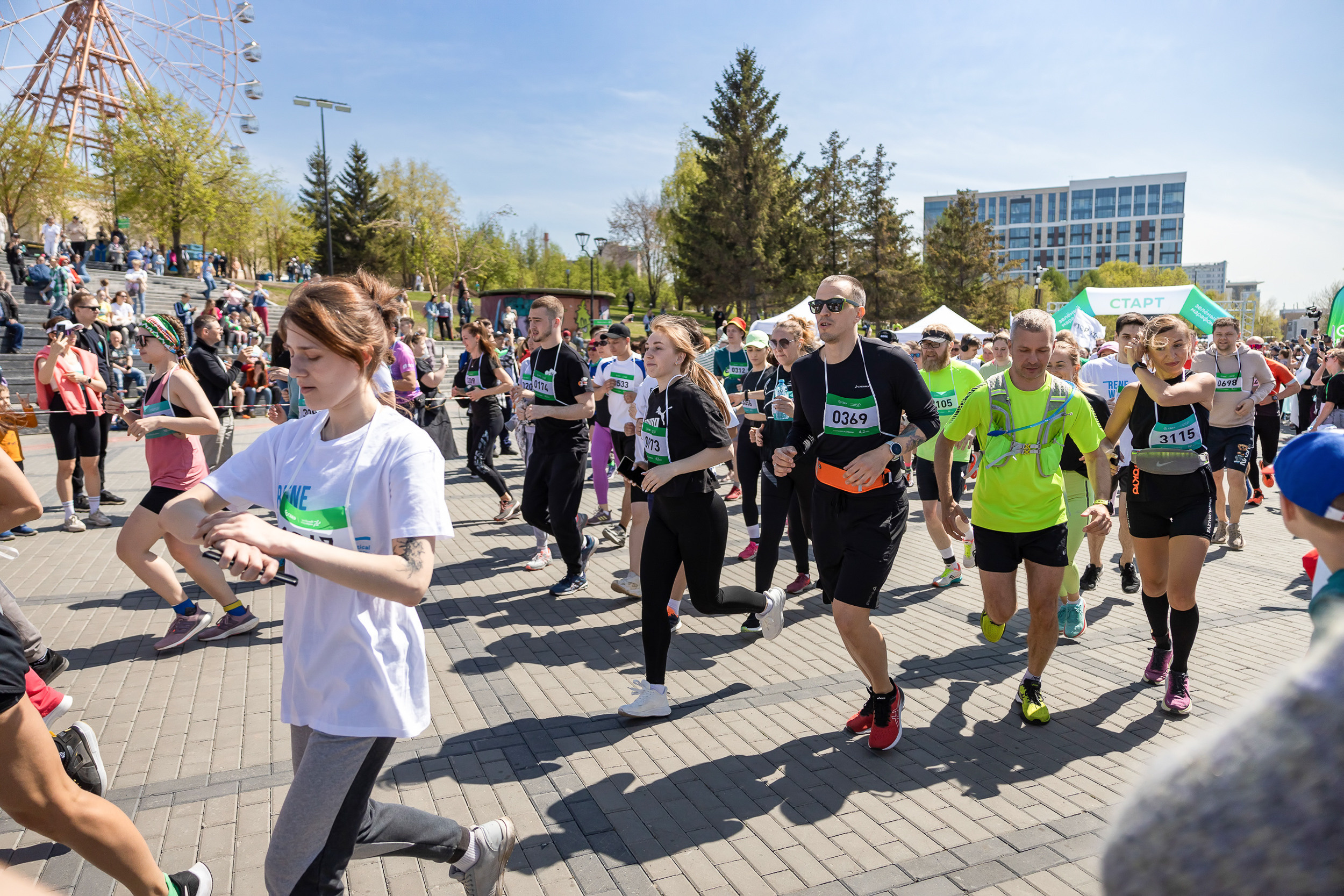 СБЕР. Зелёный марафон. Фотограф Александр Шалагин
