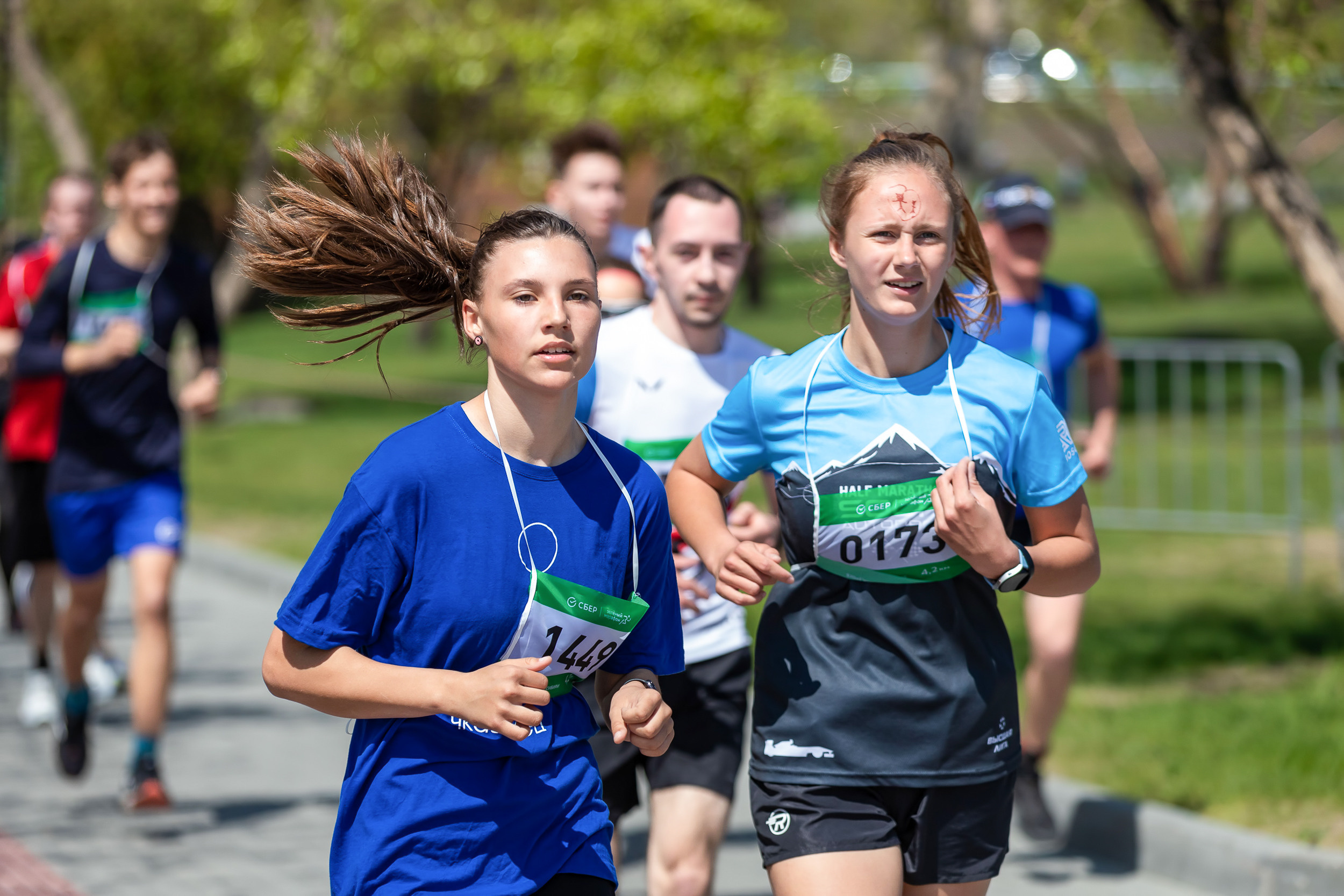 СБЕР. Зелёный марафон. Фотограф Александр Шалагин