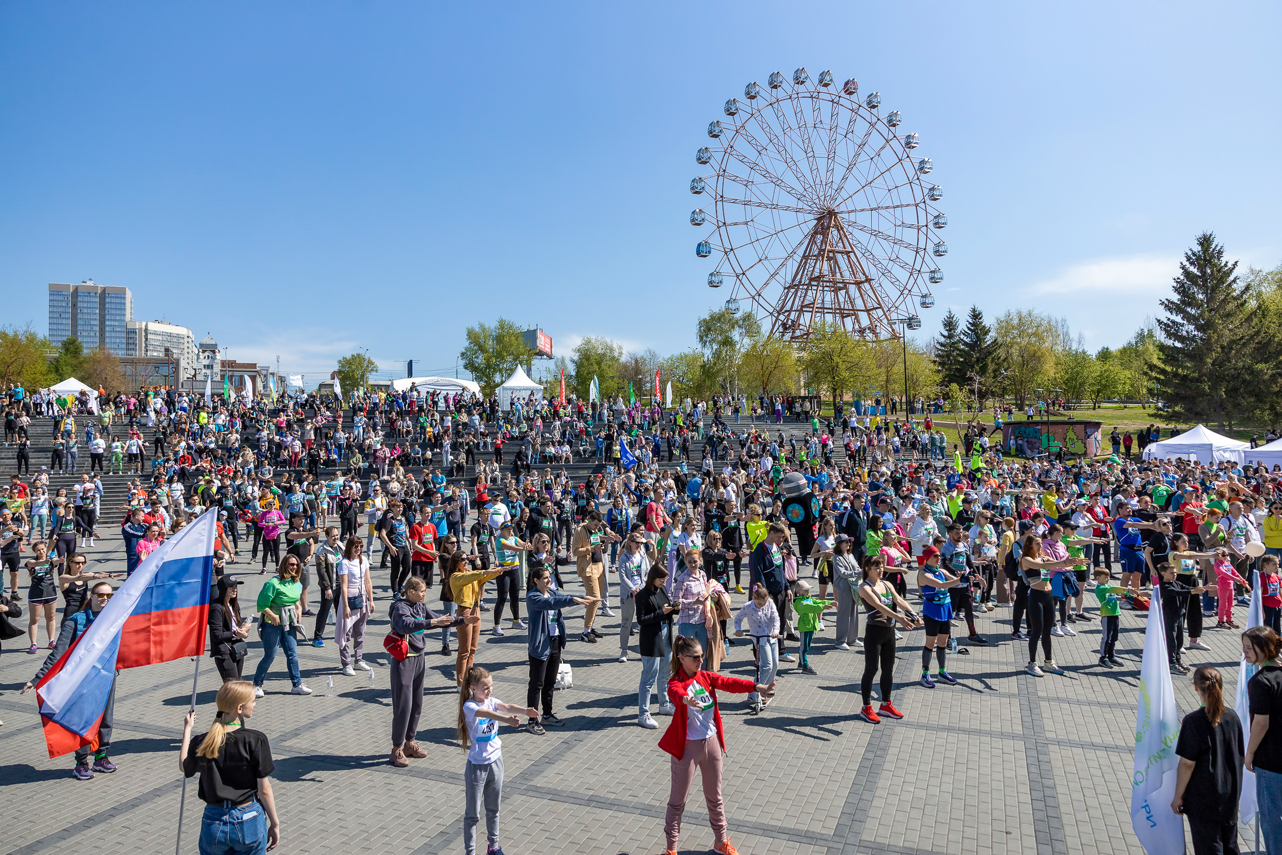 СБЕР. Зелёный марафон. Фотограф Александр Шалагин