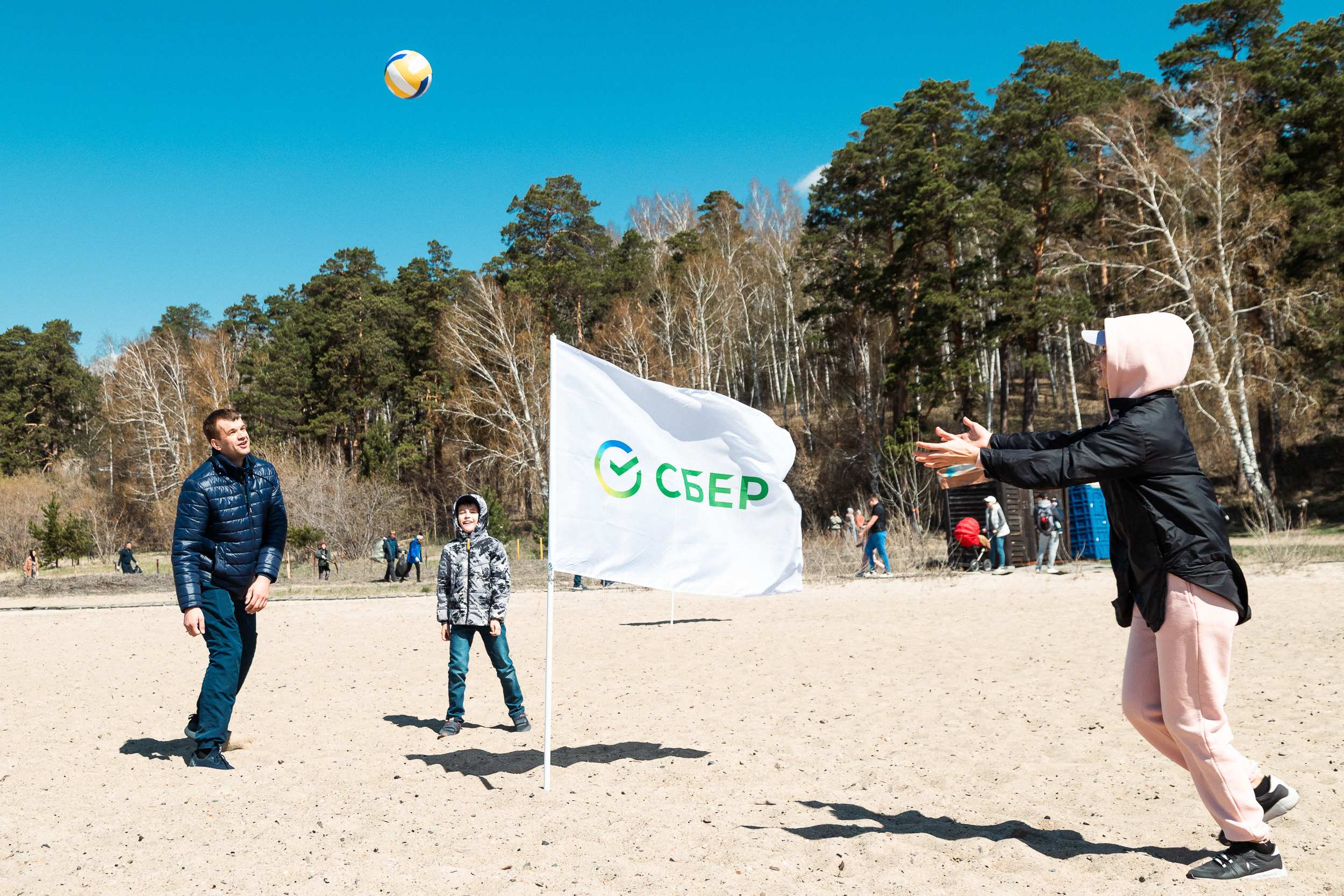 СБЕР. Зелёный субботник. Фотограф Александр Шалагин