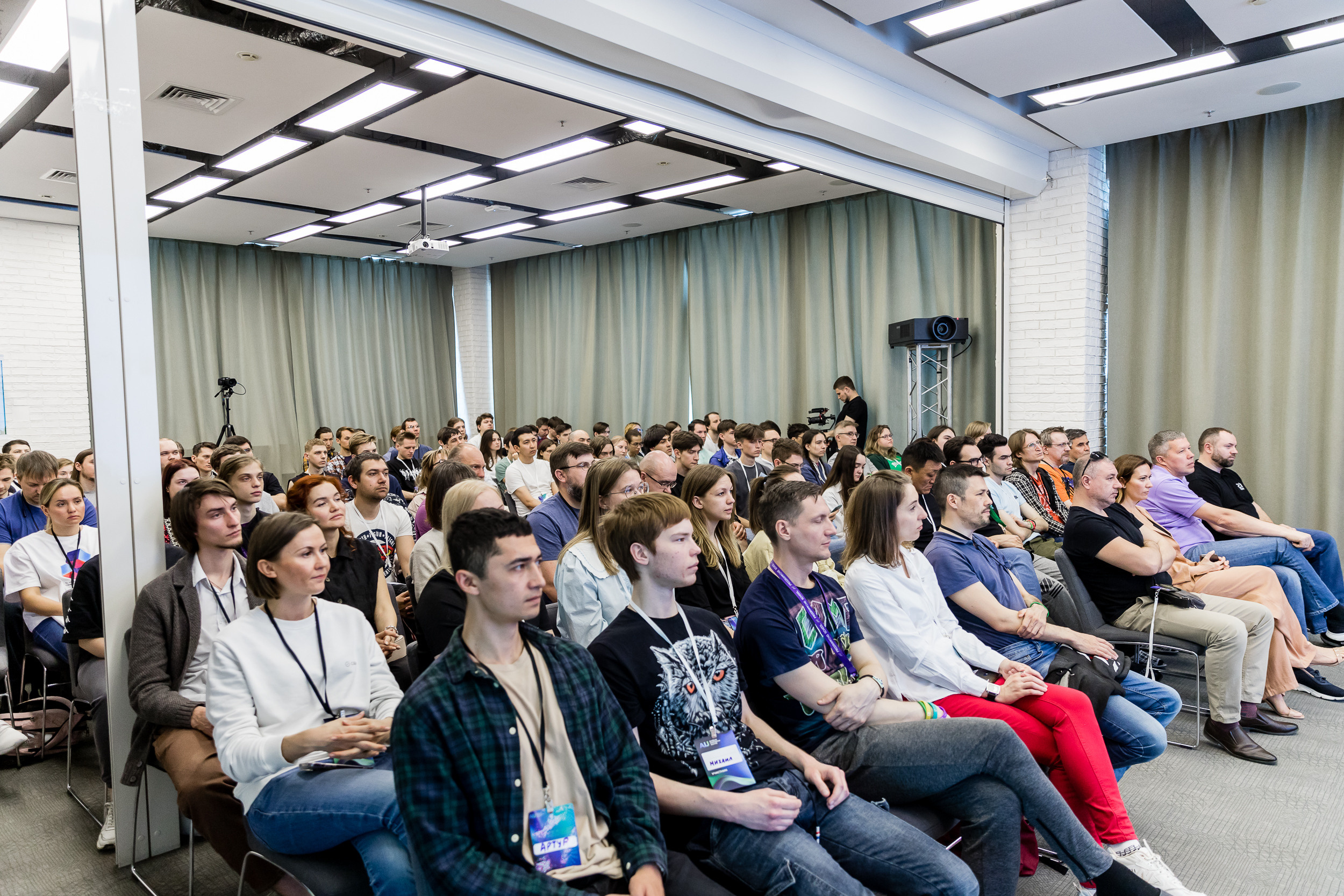 СБЕР. Серия лекций по искусственному интеллекту. Фотограф Александр Шалагин