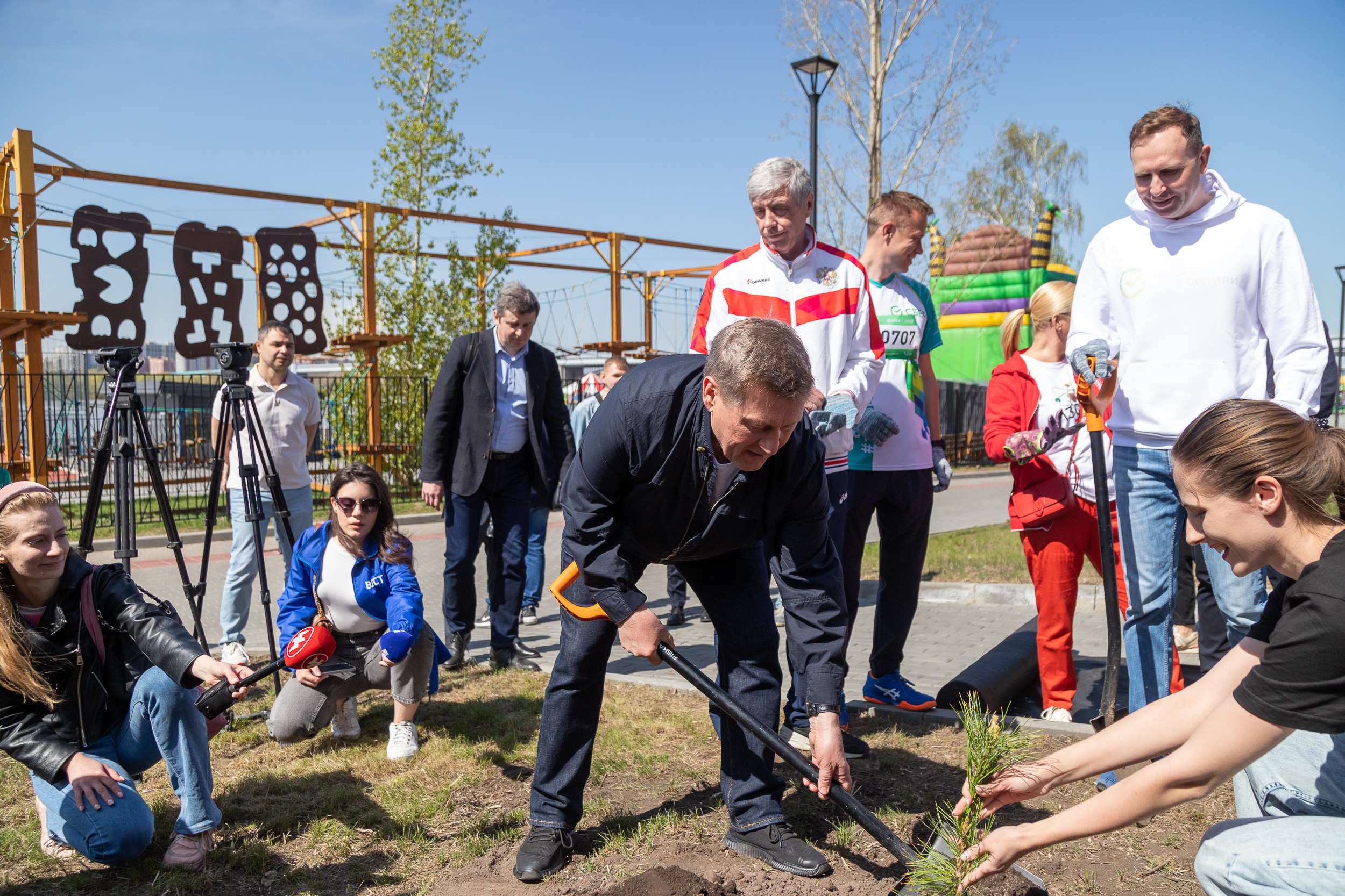 СБЕР. Зелёный марафон. Фотограф Александр Шалагин