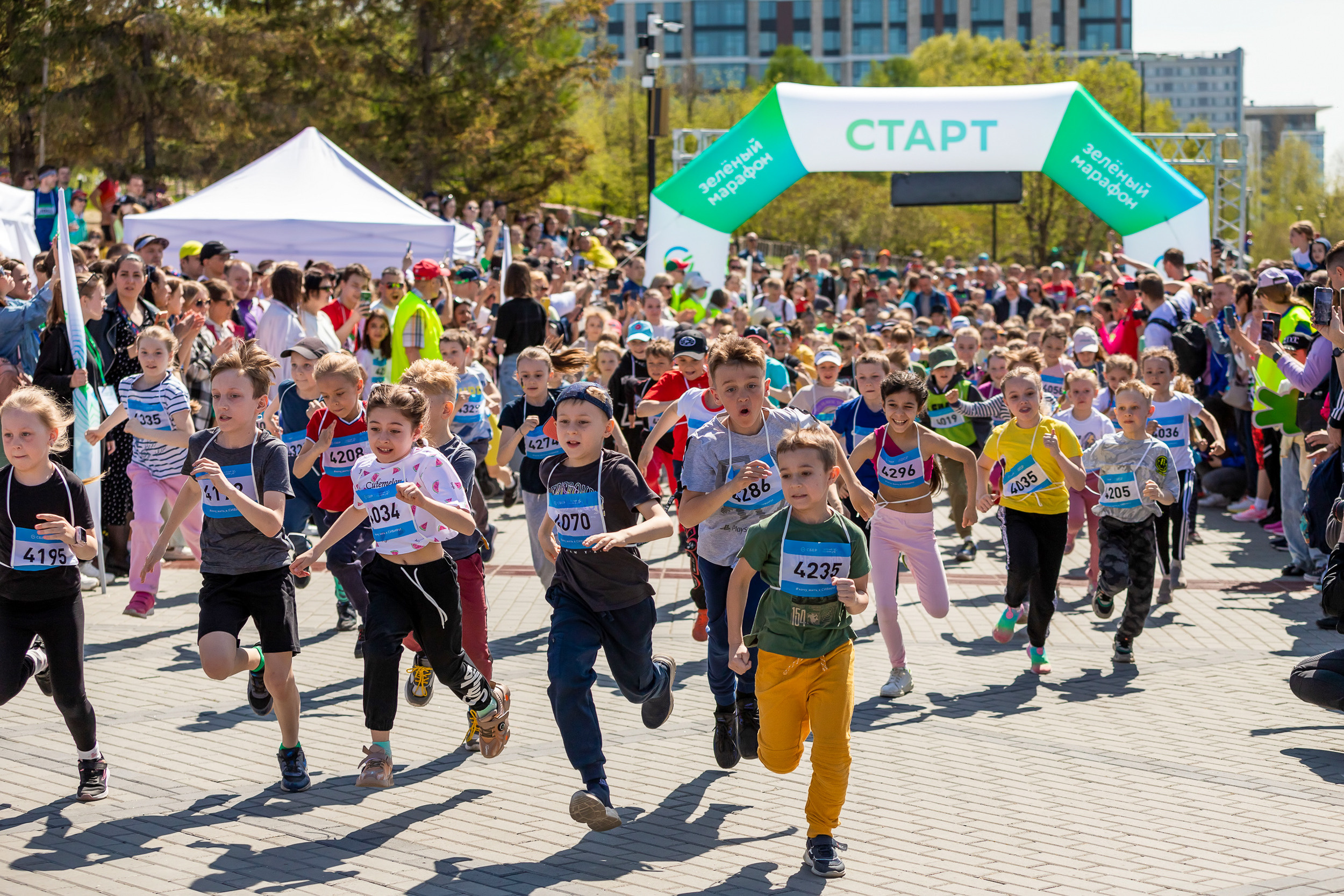 СБЕР. Зелёный марафон. Фотограф Александр Шалагин