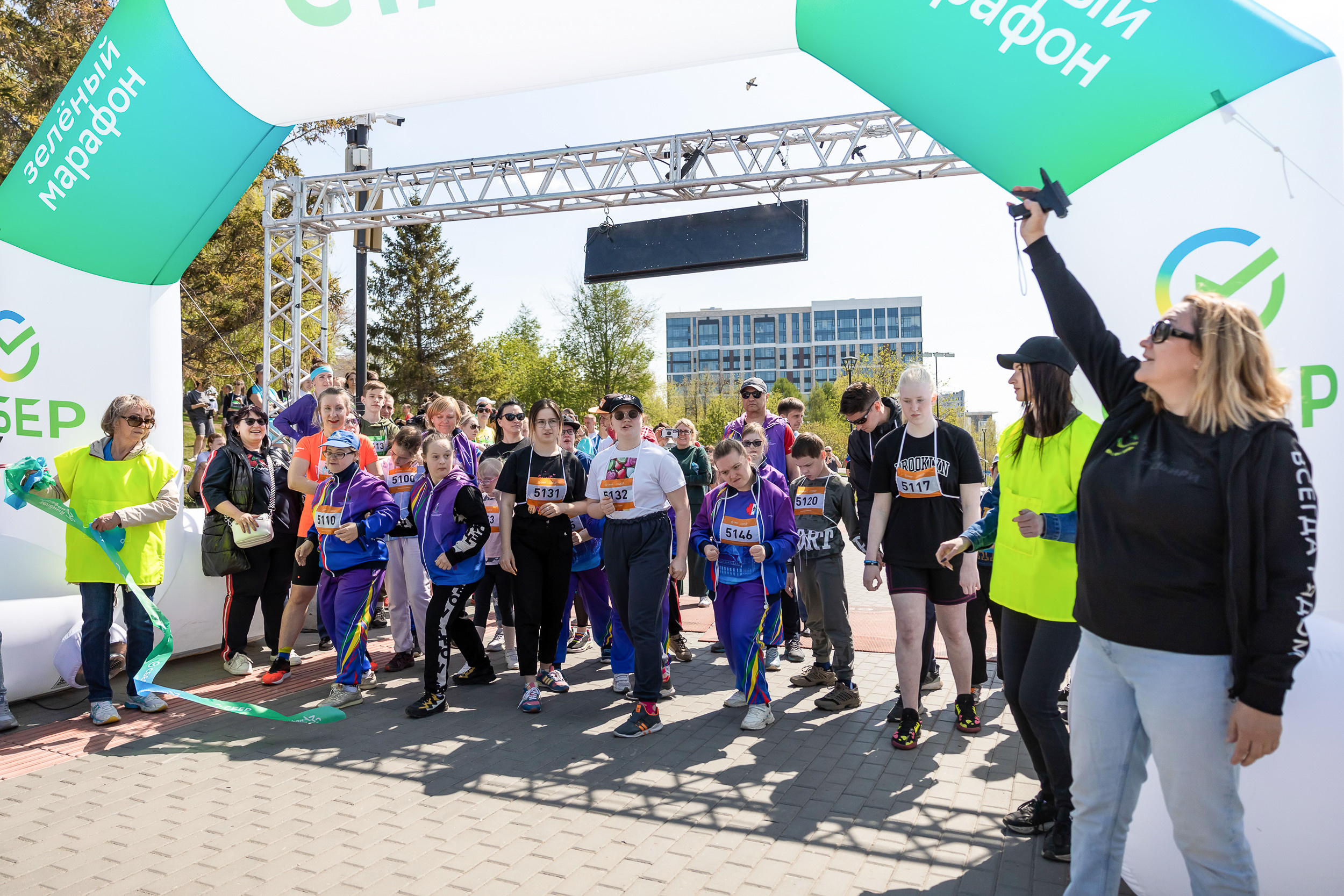 СБЕР. Зелёный марафон. Фотограф Александр Шалагин