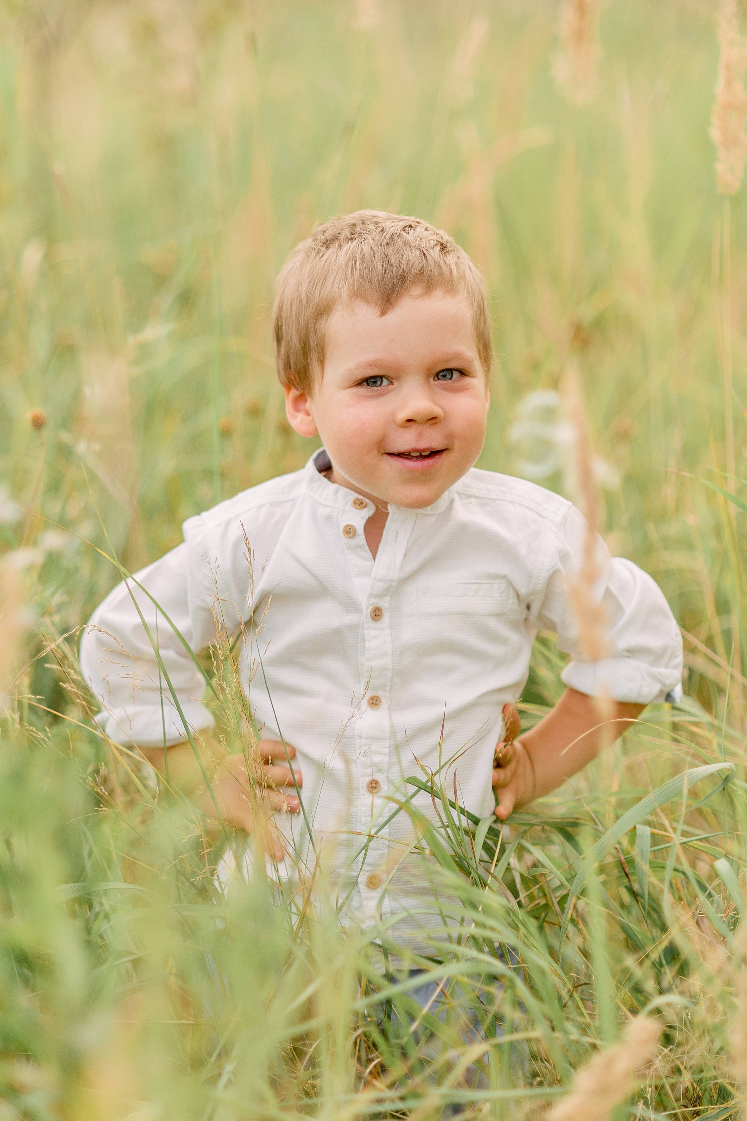 В поле. Фотограф Юлия Попова