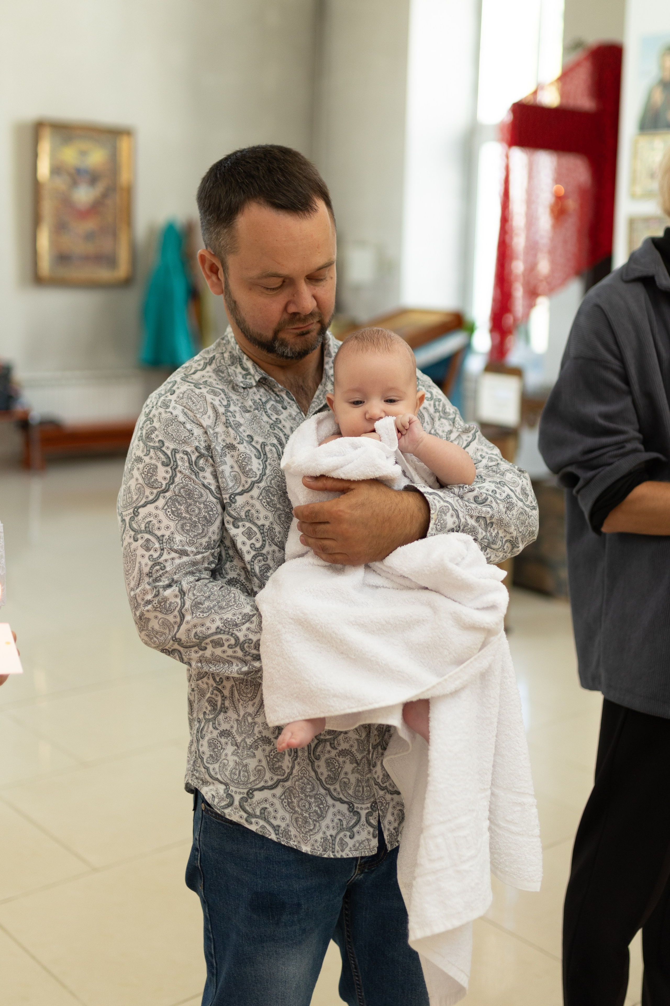Крещение Артёма (все фото с таинсвта крещения). Фотограф новорожденных. Детский и семейный фотограф Марьяна Юдина